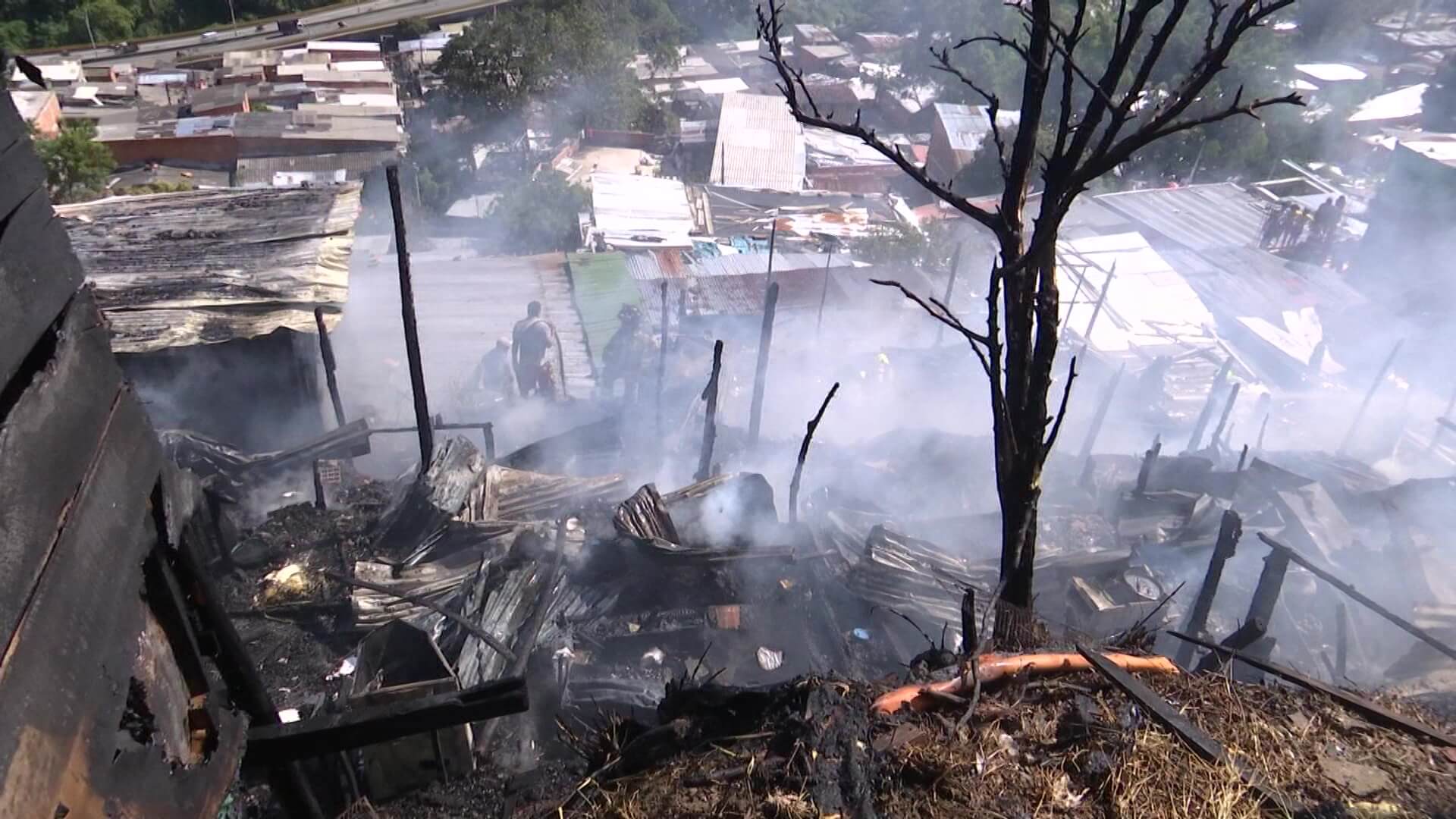 More than 20 homes consumed by fire
