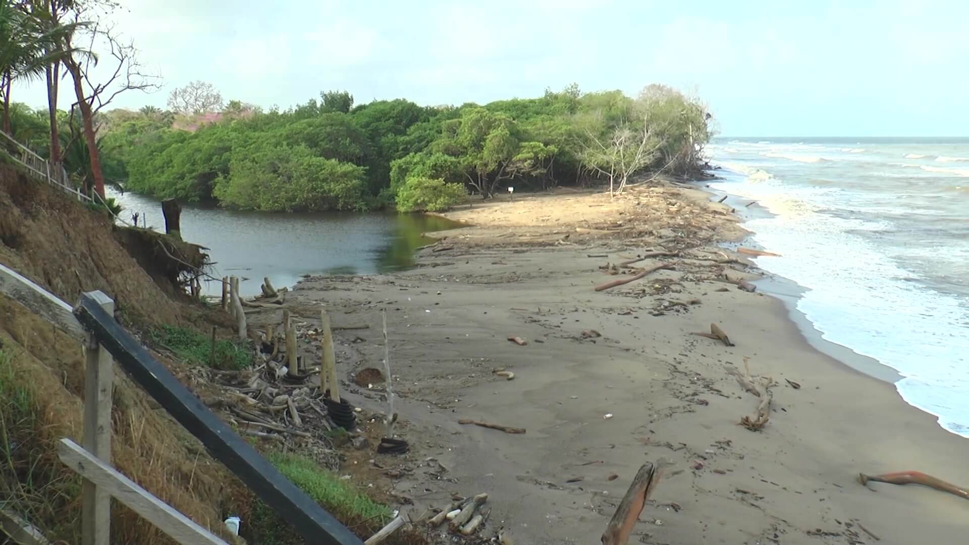 Obras de mitigación por erosión marina en Arboletes