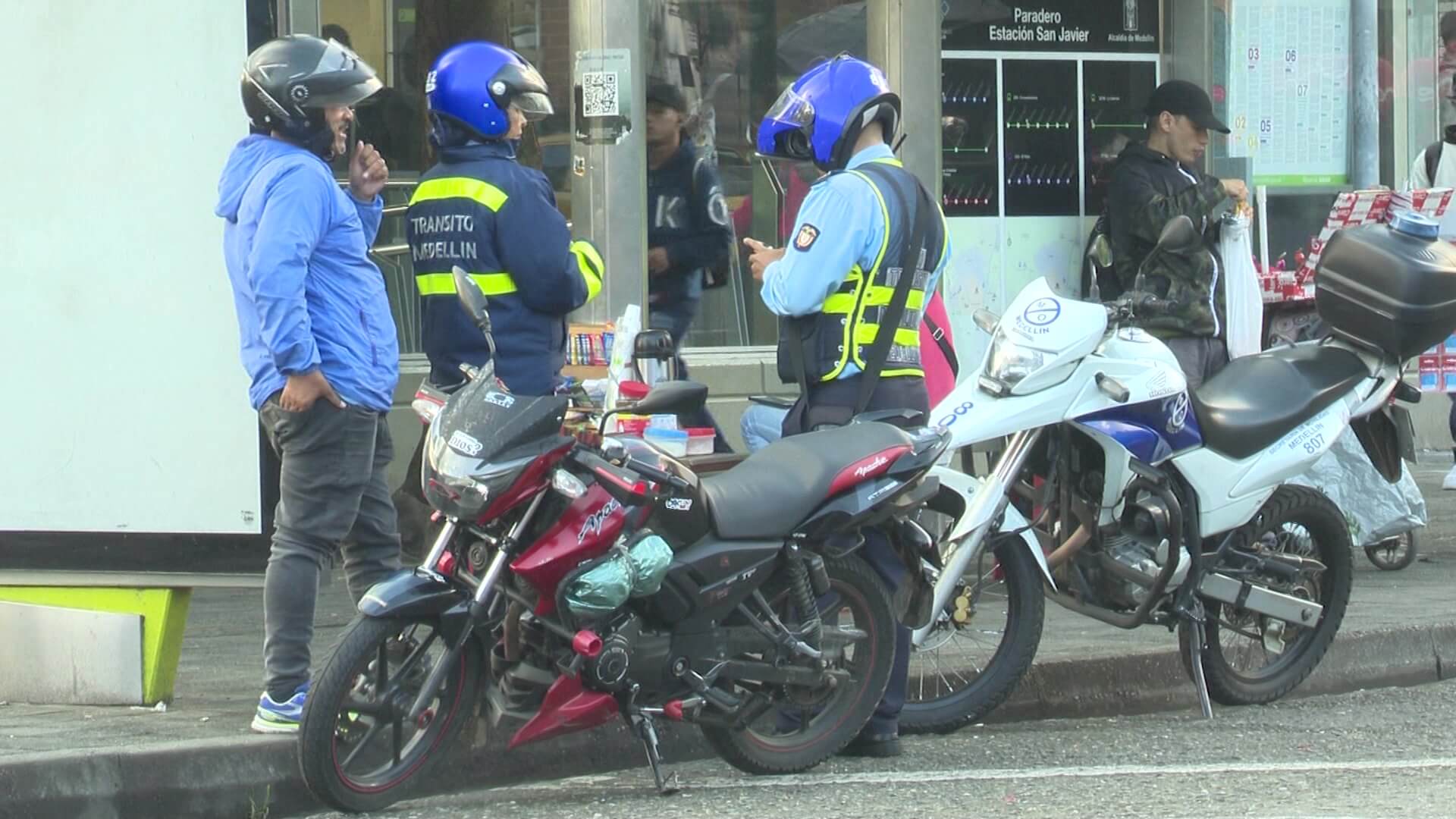 Operativos de control al transporte informal