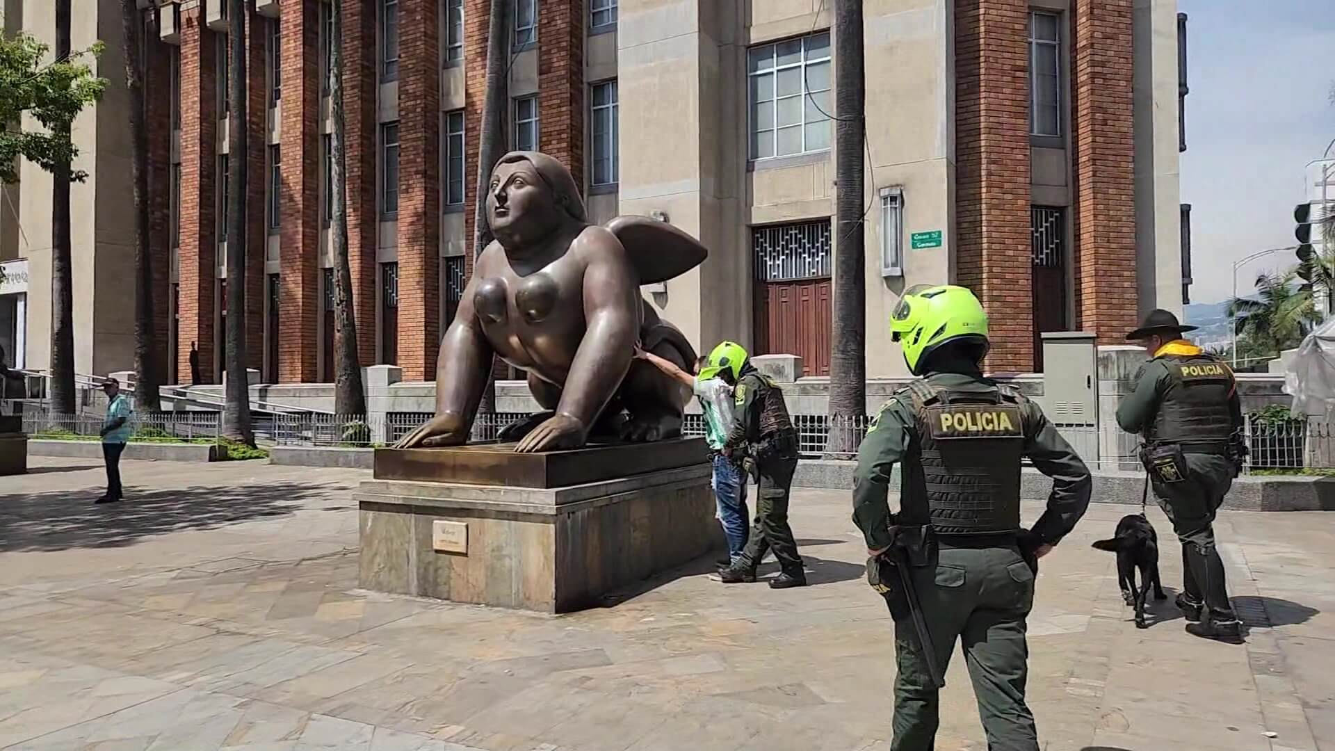 Plaza Botero y parque Lleras: plan seguridad