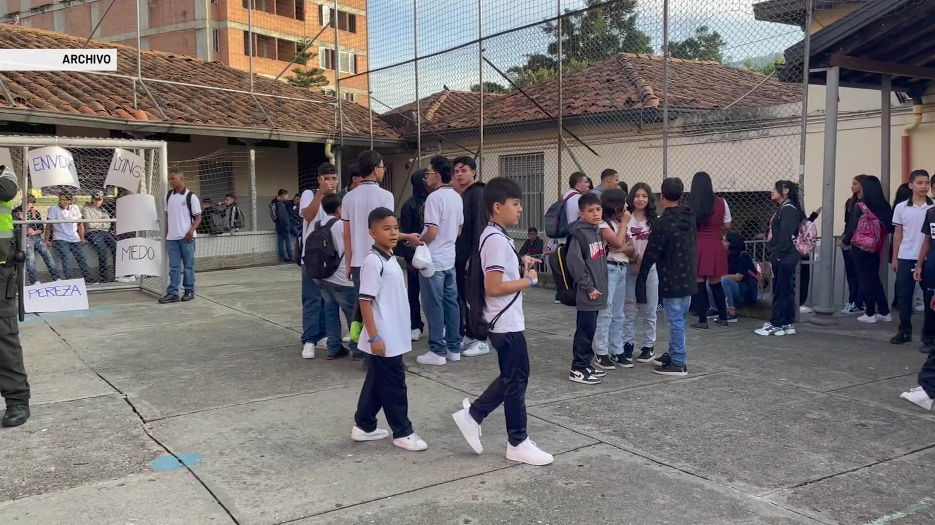 Preocupación por falta de matrículas escolares