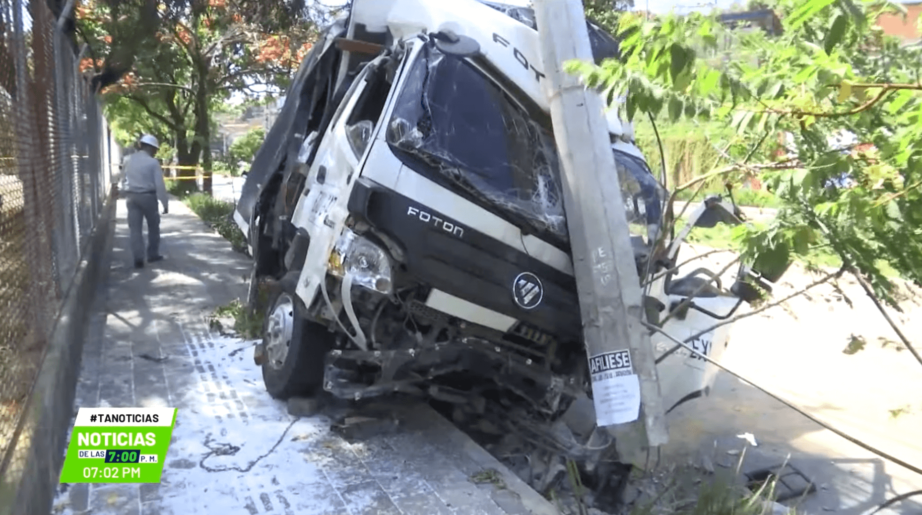 Seis heridos en accidente