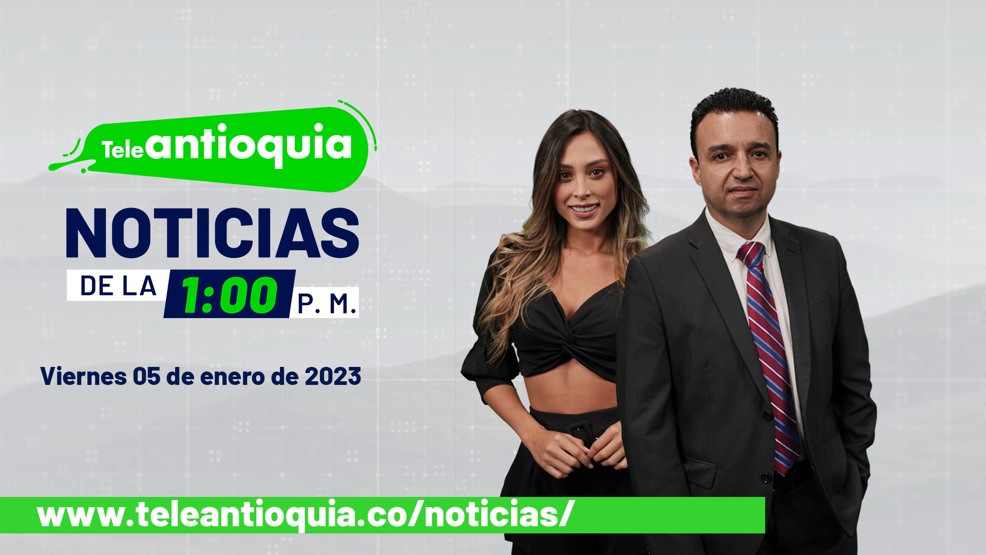 Teleantioquia Noticias de la 1:00 p.m. – viernes 06 de enero de 2023