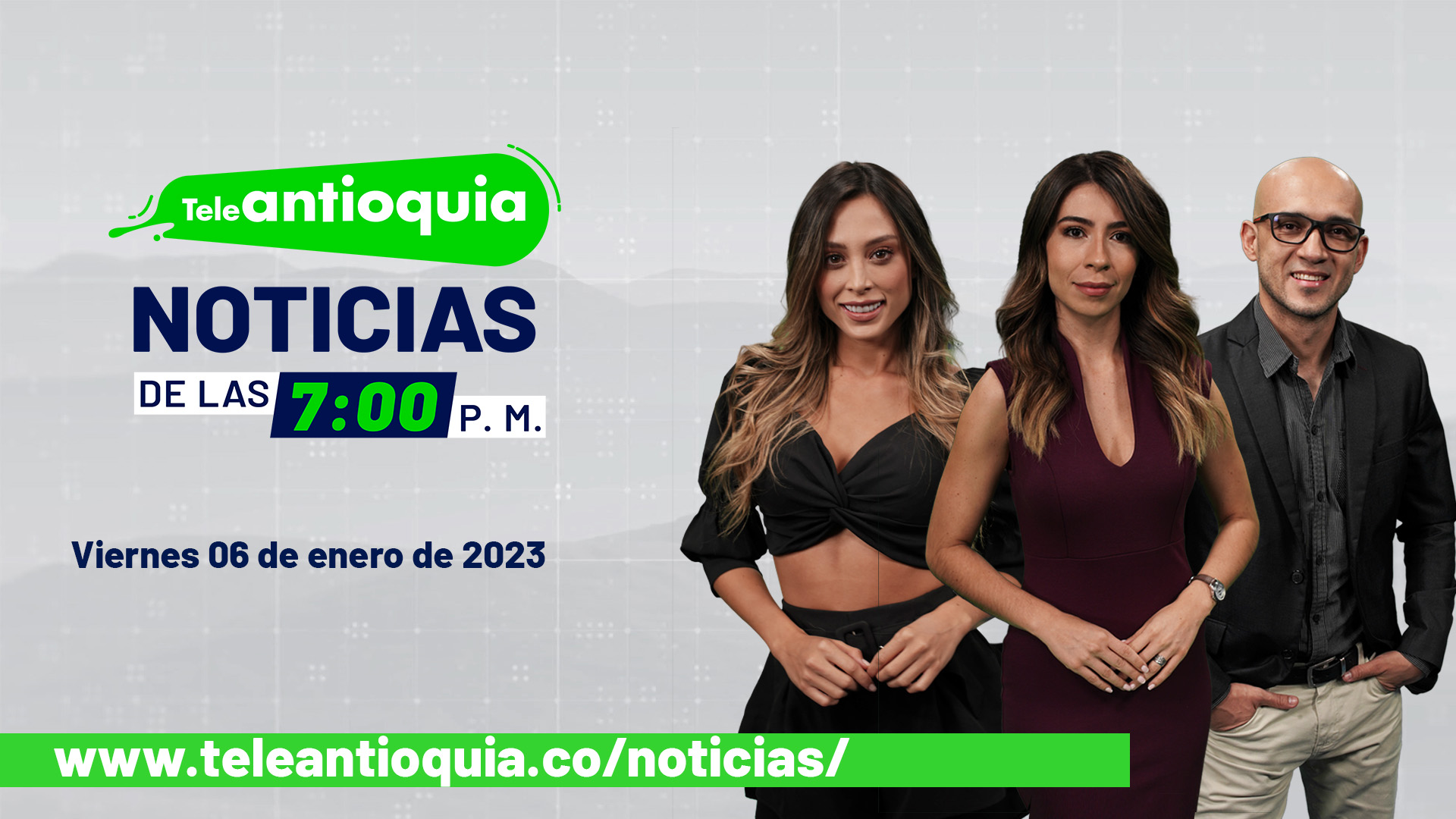 Teleantioquia Noticias de las 7:00 p. m. – viernes, 06 de enero del 2023