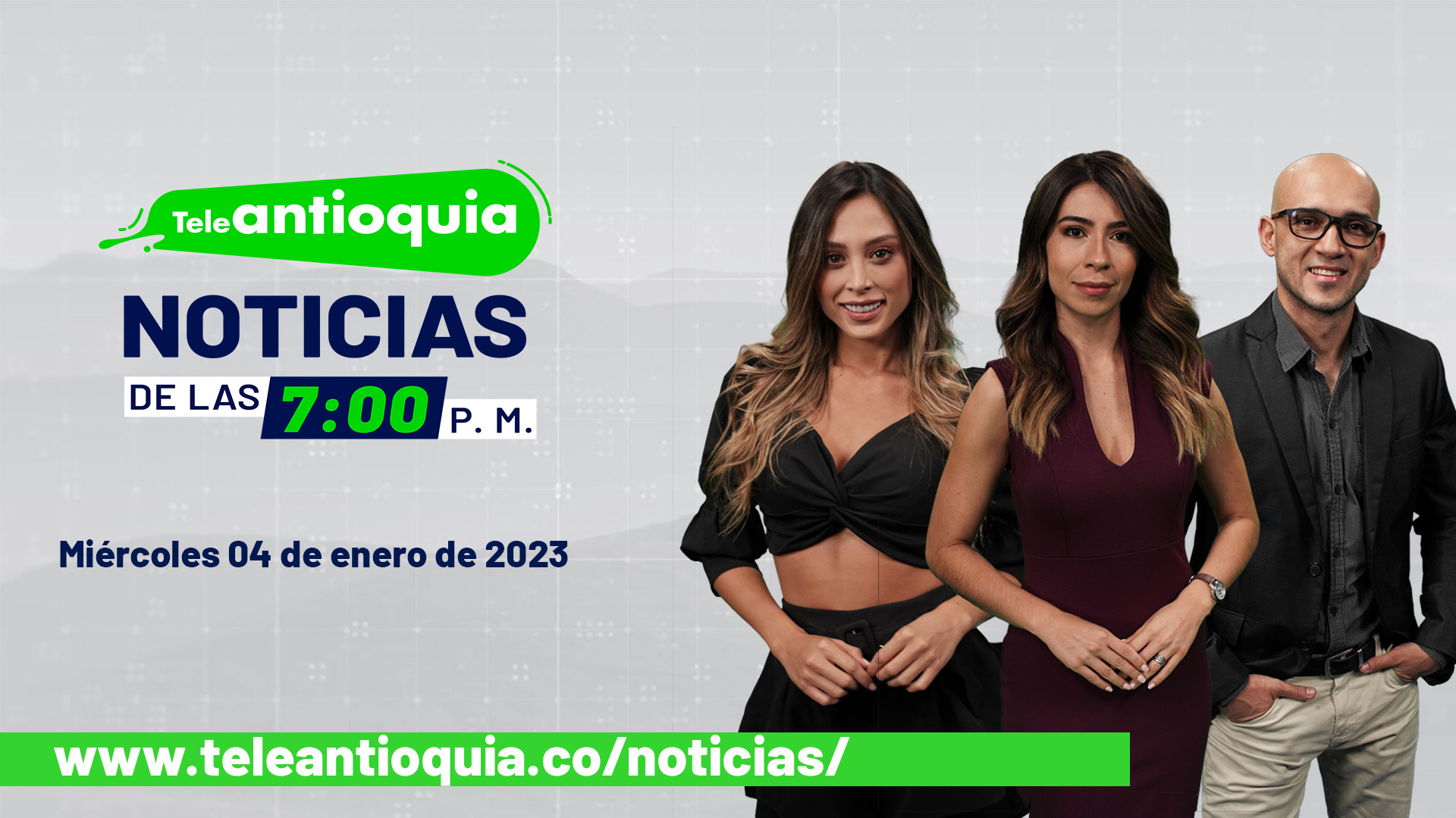 Teleantioquia Noticias de las 7:00 p. m. – miércoles, 04 de enero del 2023