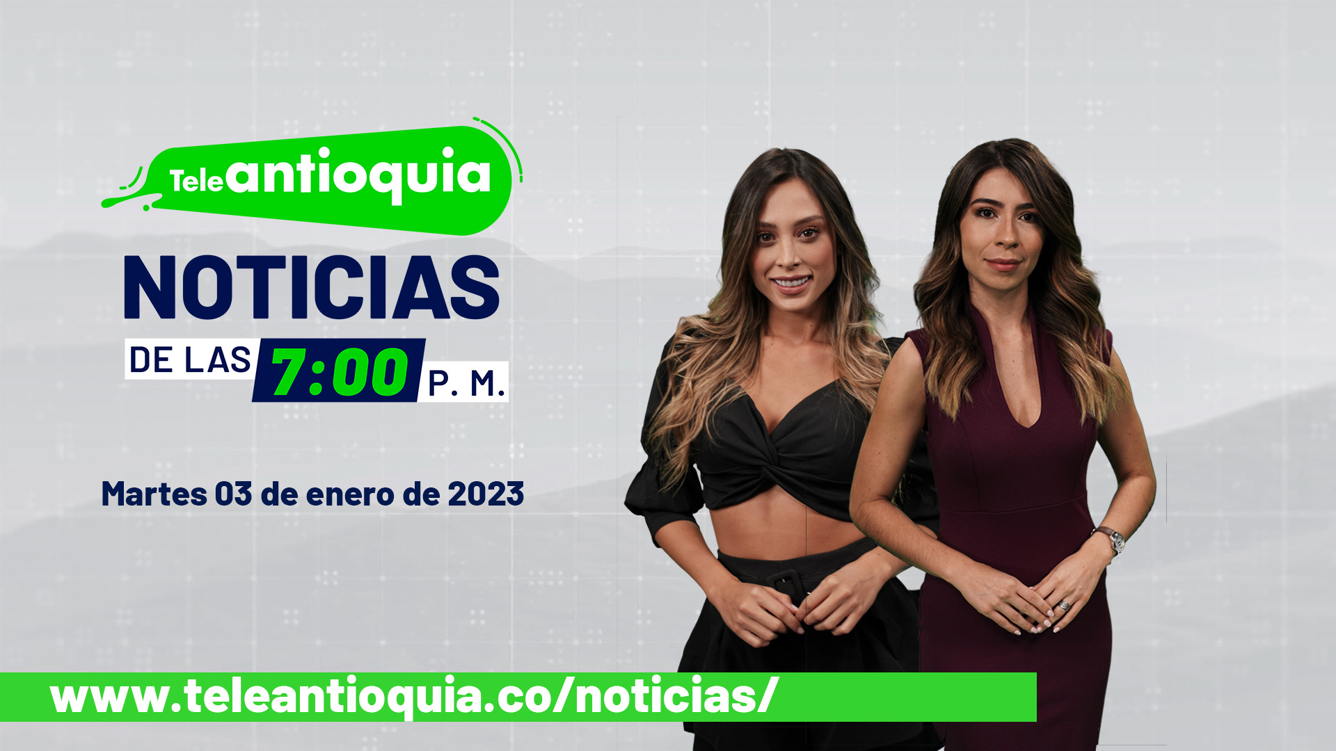 Teleantioquia Noticias de las 7:00 p. m. – martes, 03 de enero del 2023