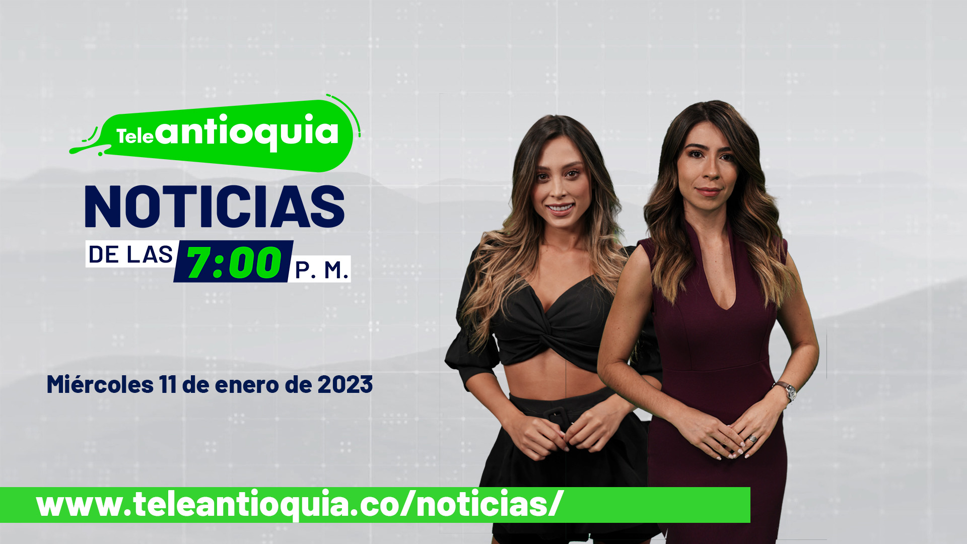 Teleantioquia Noticias de las 7:00 p. m. – miércoles, 11 de enero del 2023