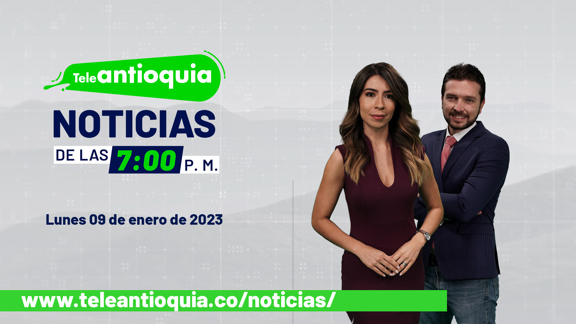 Teleantioquia Noticias de las 7:00 p.m. – lunes 09 de enero de 2023