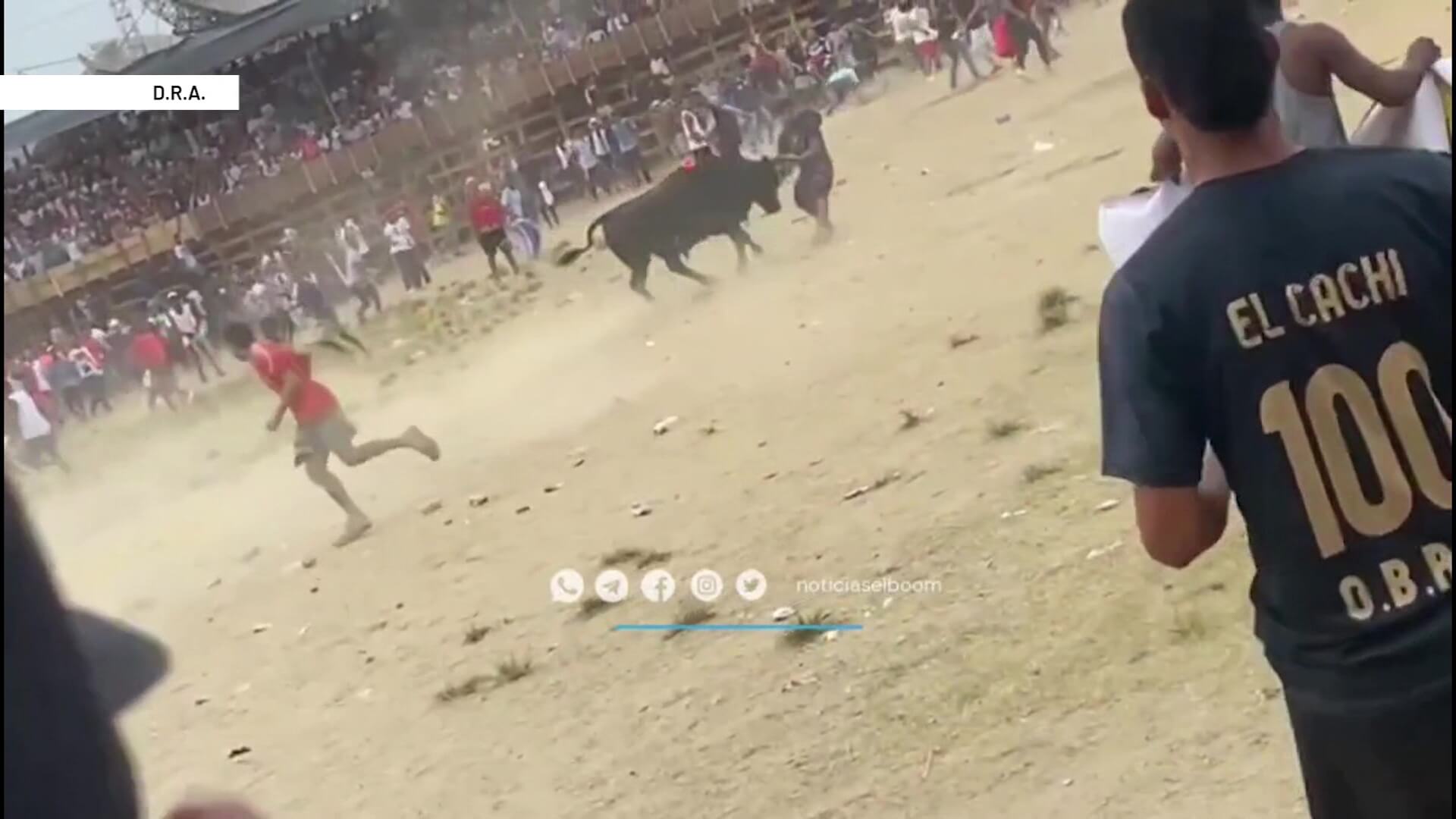 Tres heridos en las corralejas de Necoclí