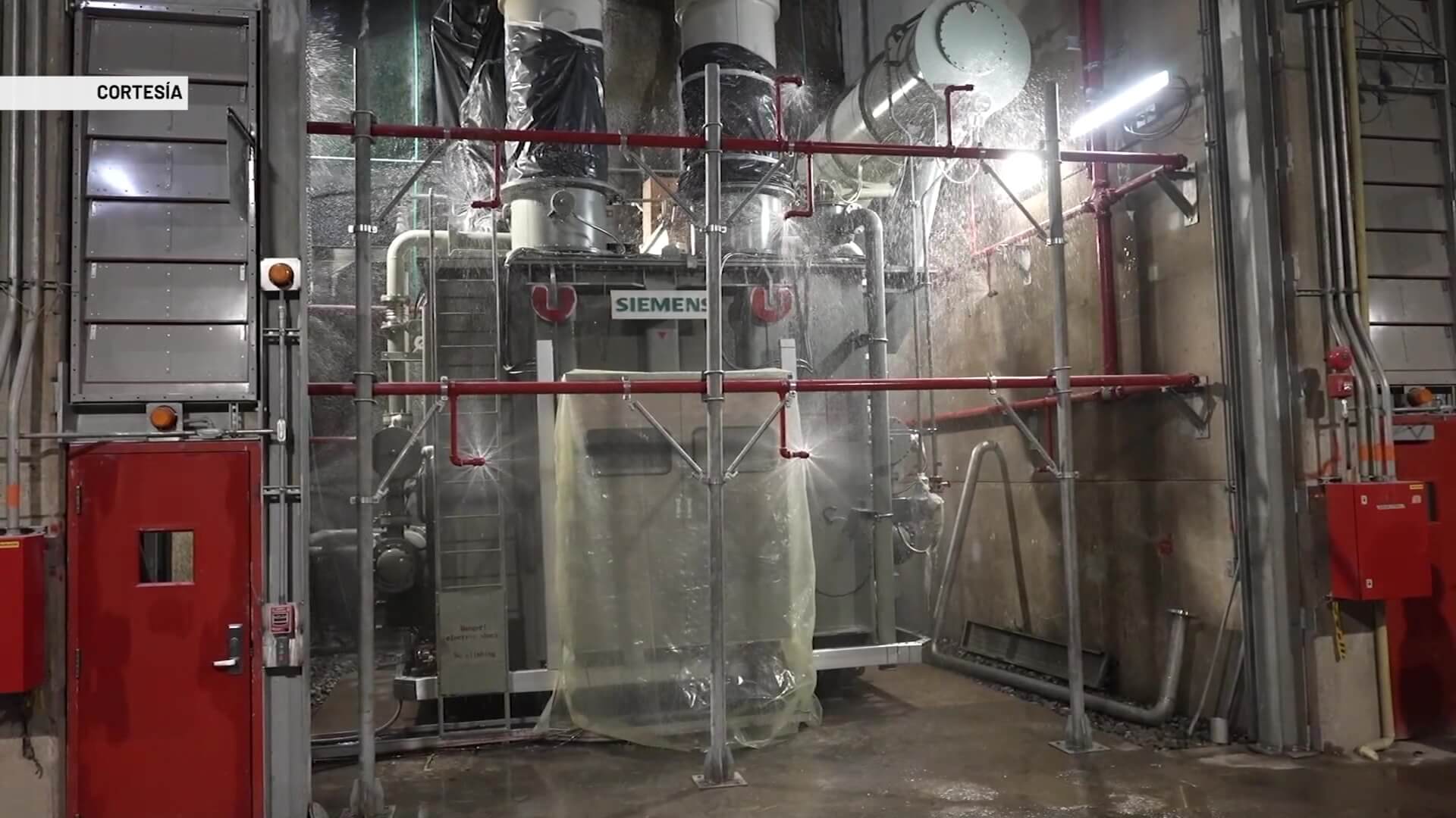 Turbina dos, en mantenimiento correctivo