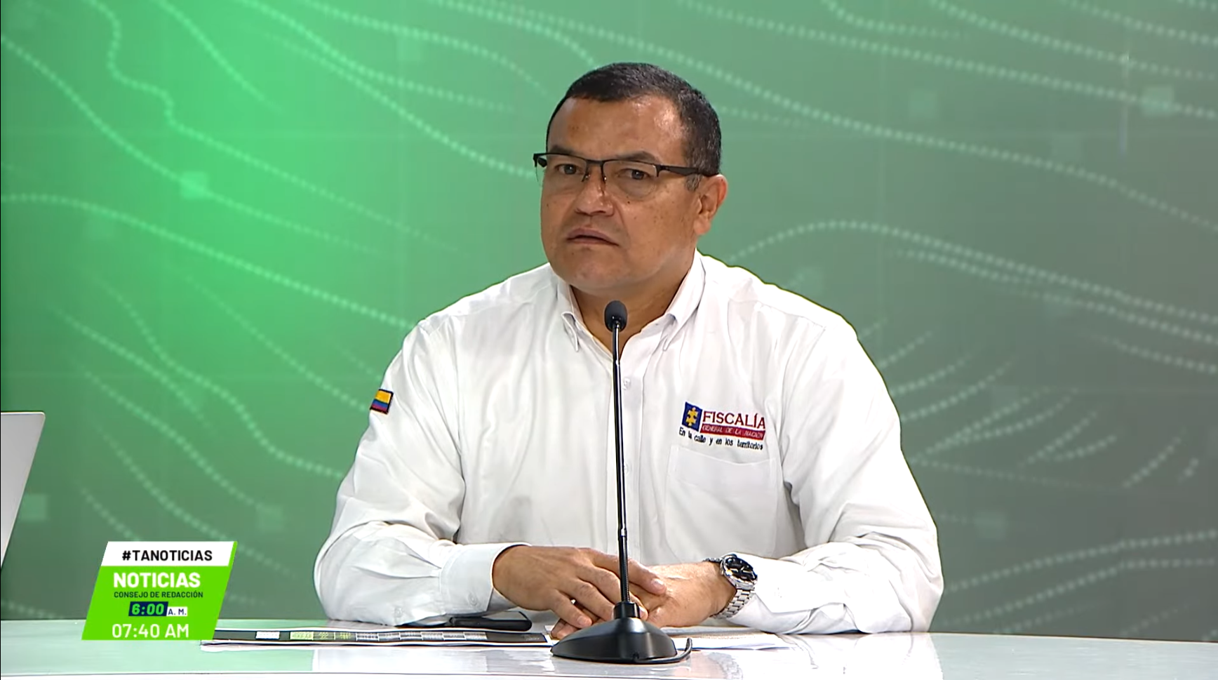 Entrevista a Daniel Parada Bermúdez, director seccional fiscalías Antioquia.