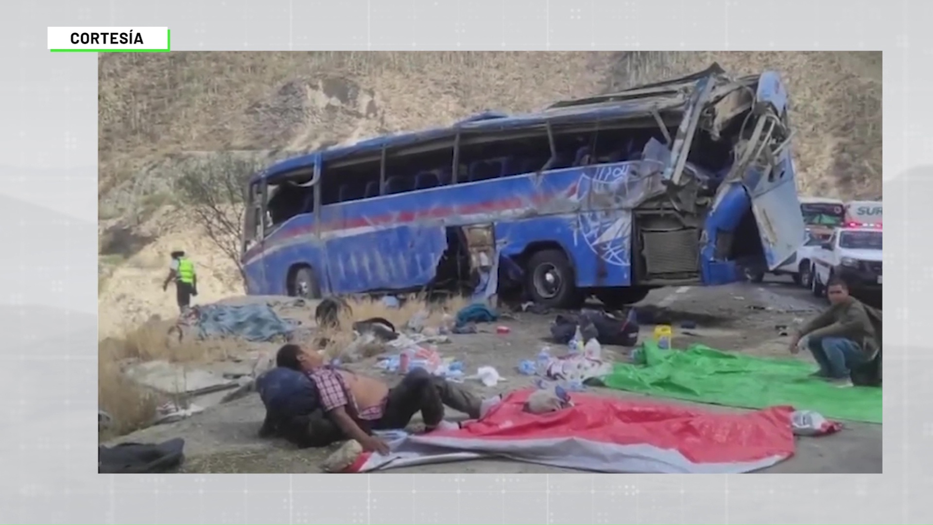 Accidente de bus: fallecen 17 migrantes