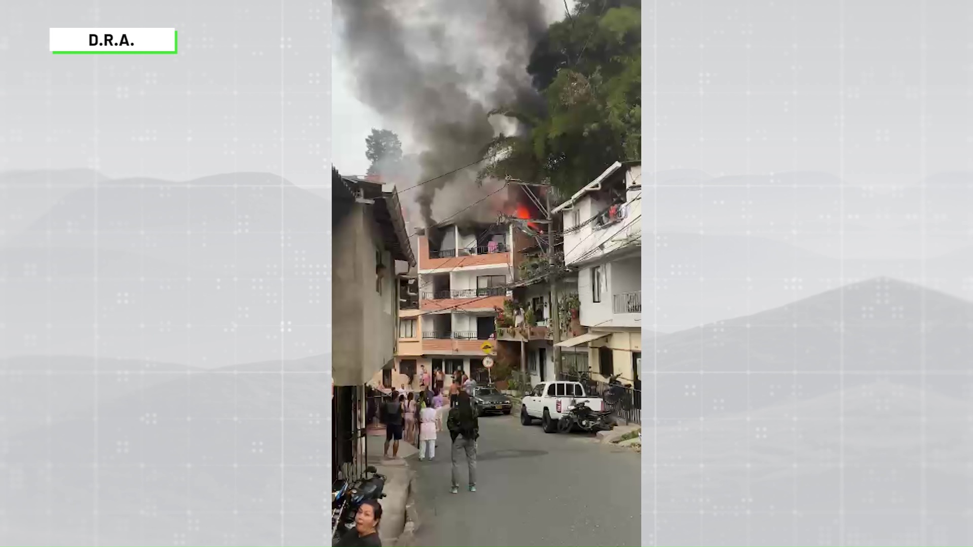 Autoridades sofocaron incendio en San Javier