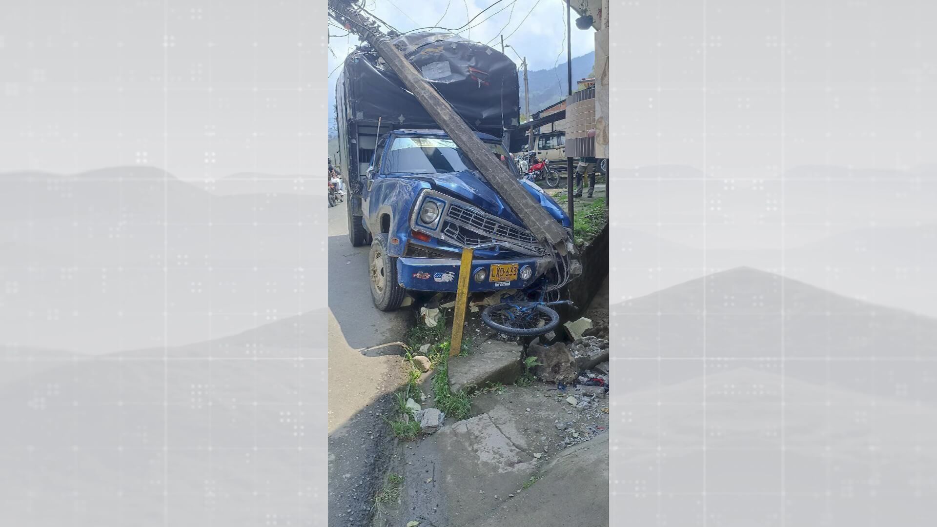 Camión arrolló a cuatro ciclistas