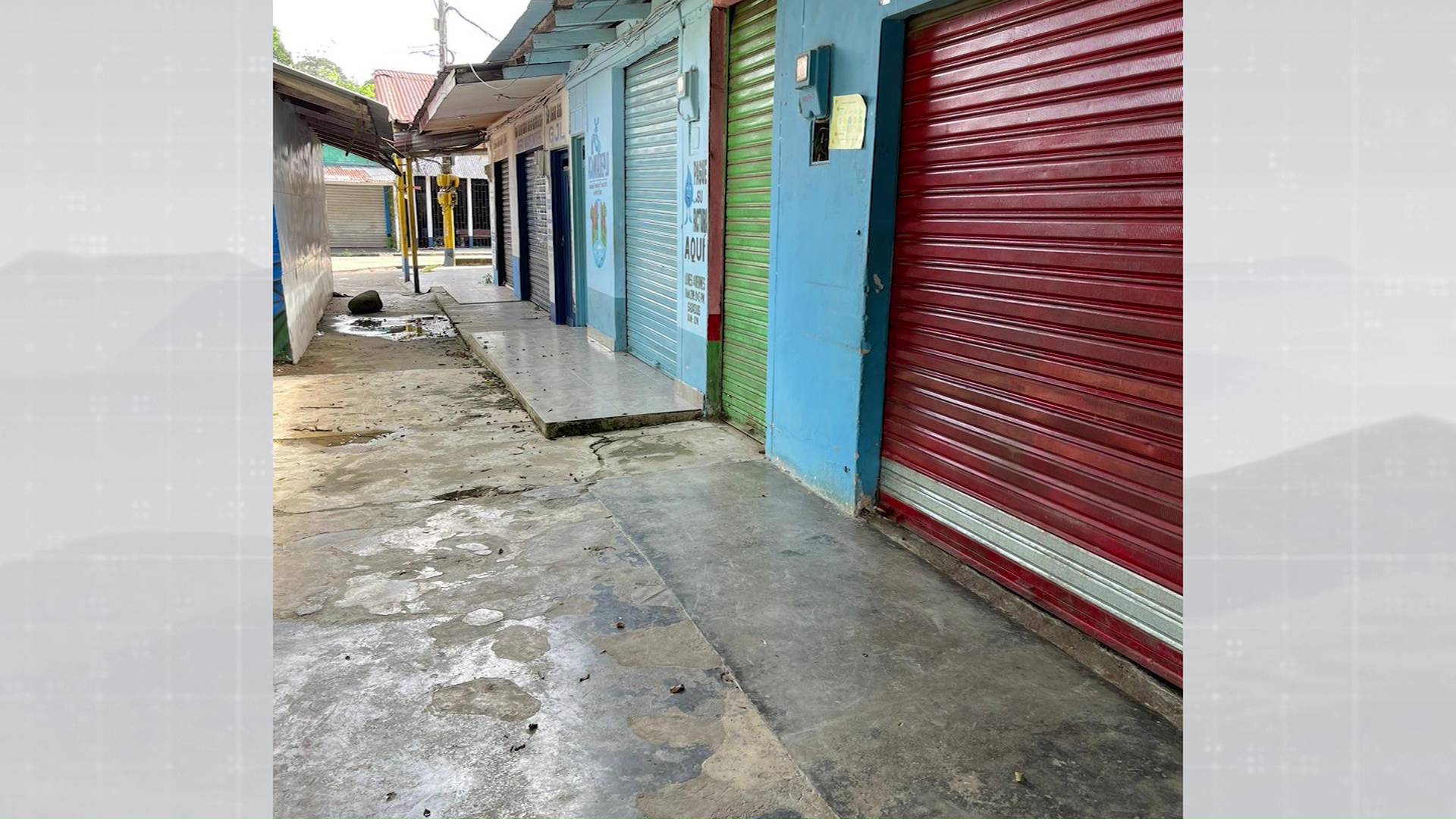 Comercio de Puerto López cerrado por enfrentamientos