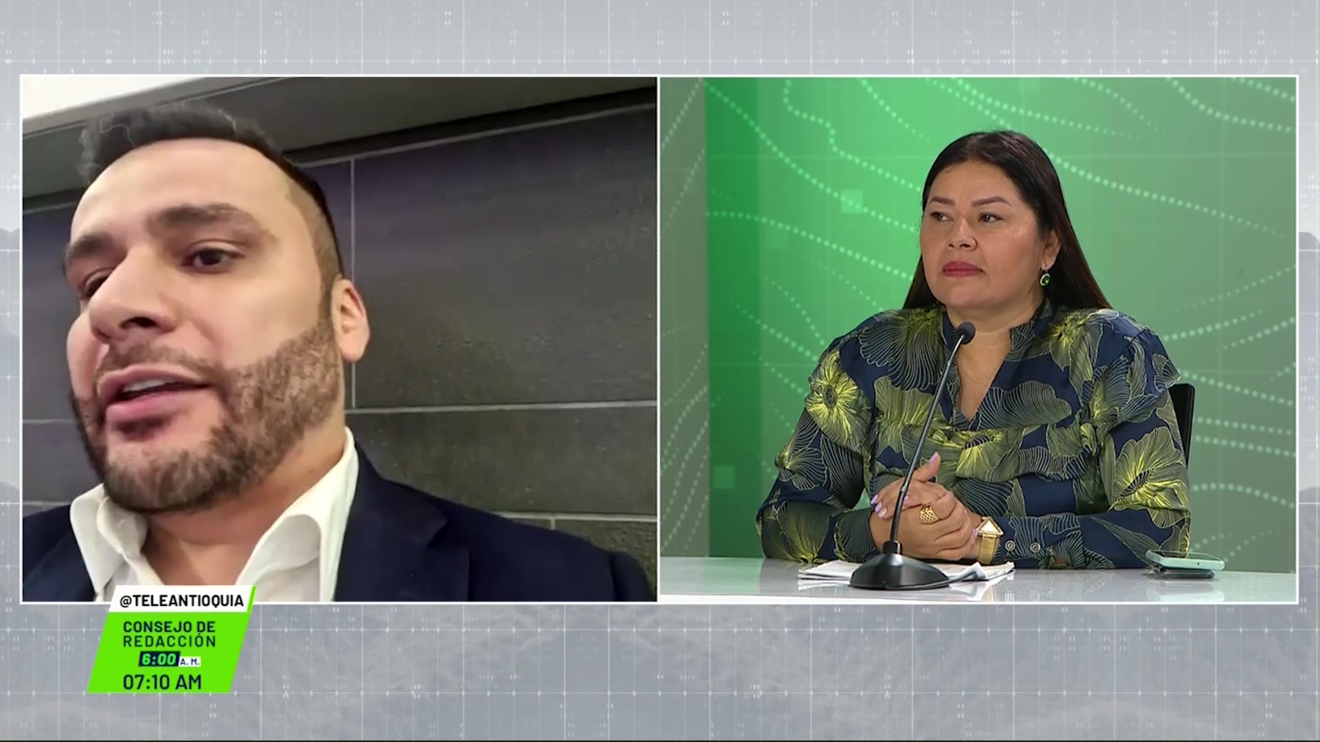 Entrevista a Leticia Orrego y Lucas Cañas, concejales de Medellín.