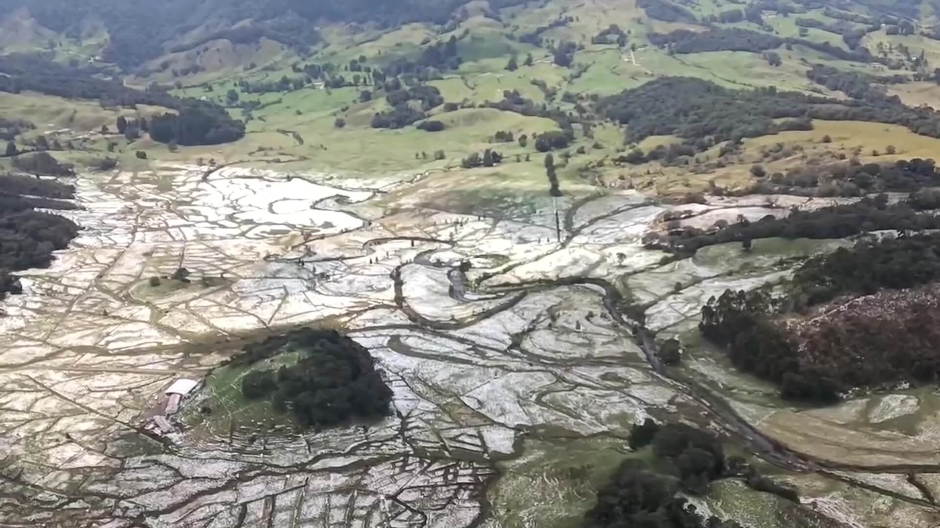 Fuerte granizada en el Norte de Antioquia