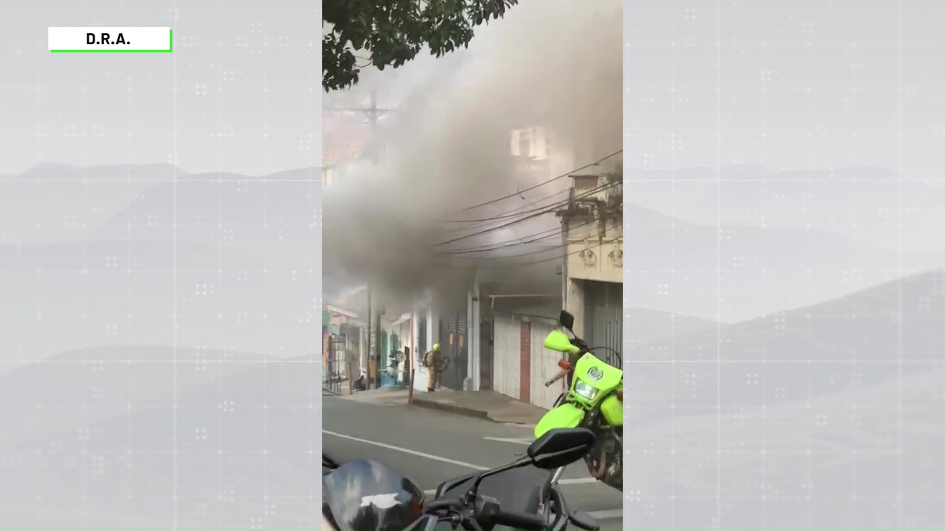 Incendio en barrio El Salvador