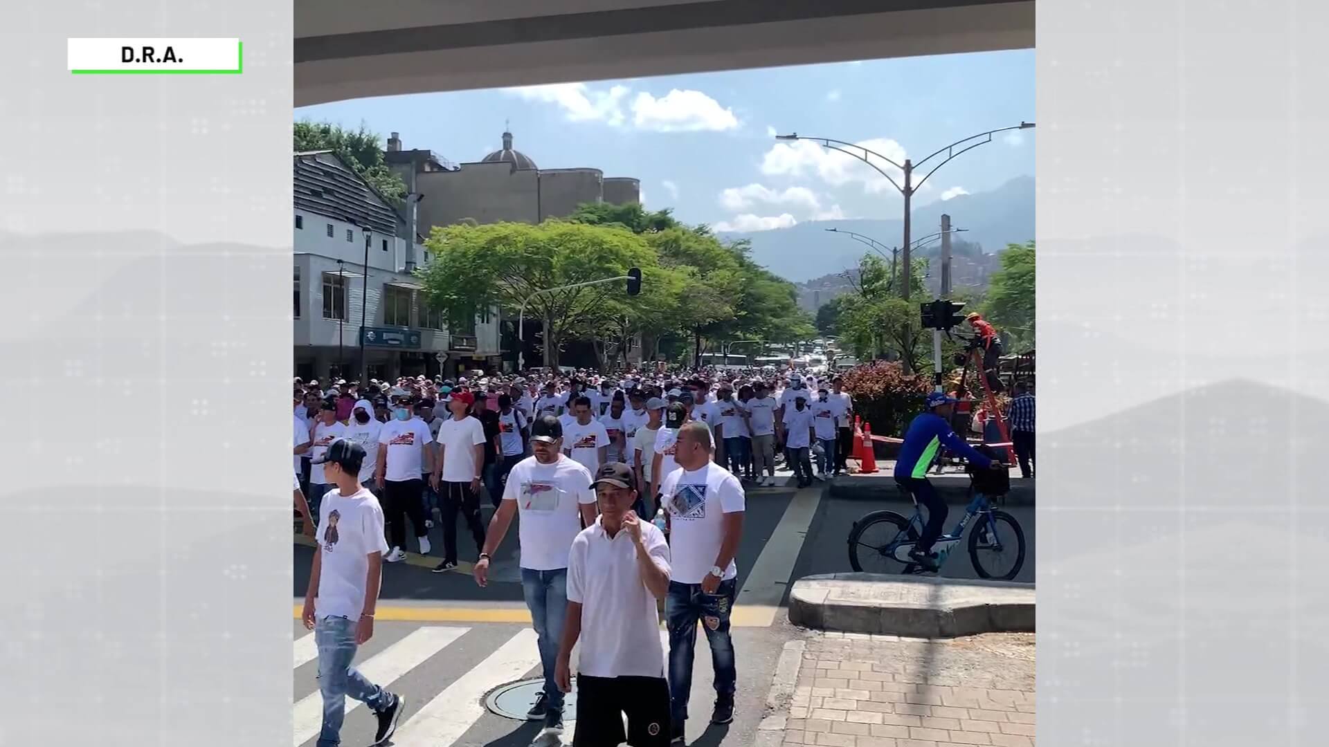 Marchas en Medellín por la ‘paz total’