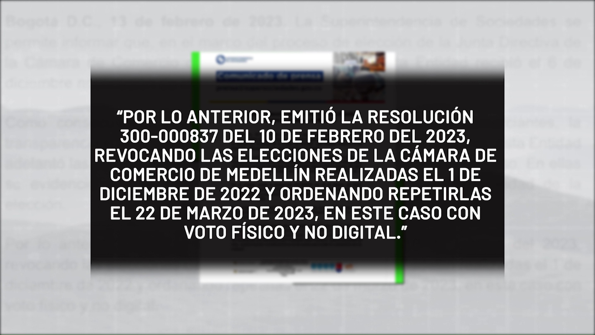 Nuevas elecciones en la Cámara de Comercio