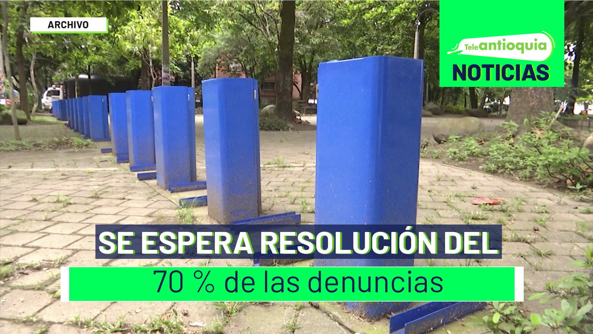 Se espera resolución del 70 % de las denuncias