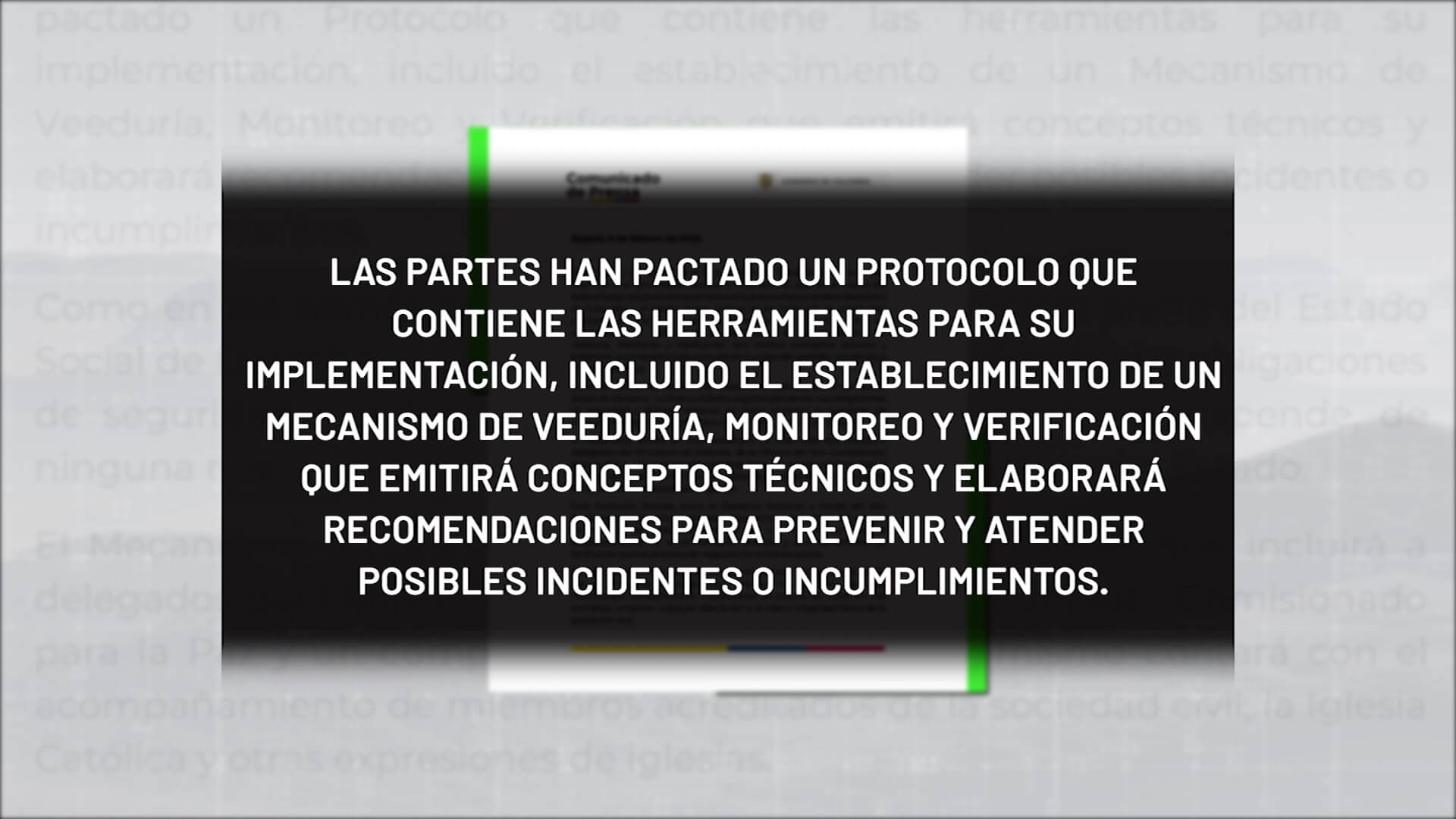 Se implementa protocolo de verificación