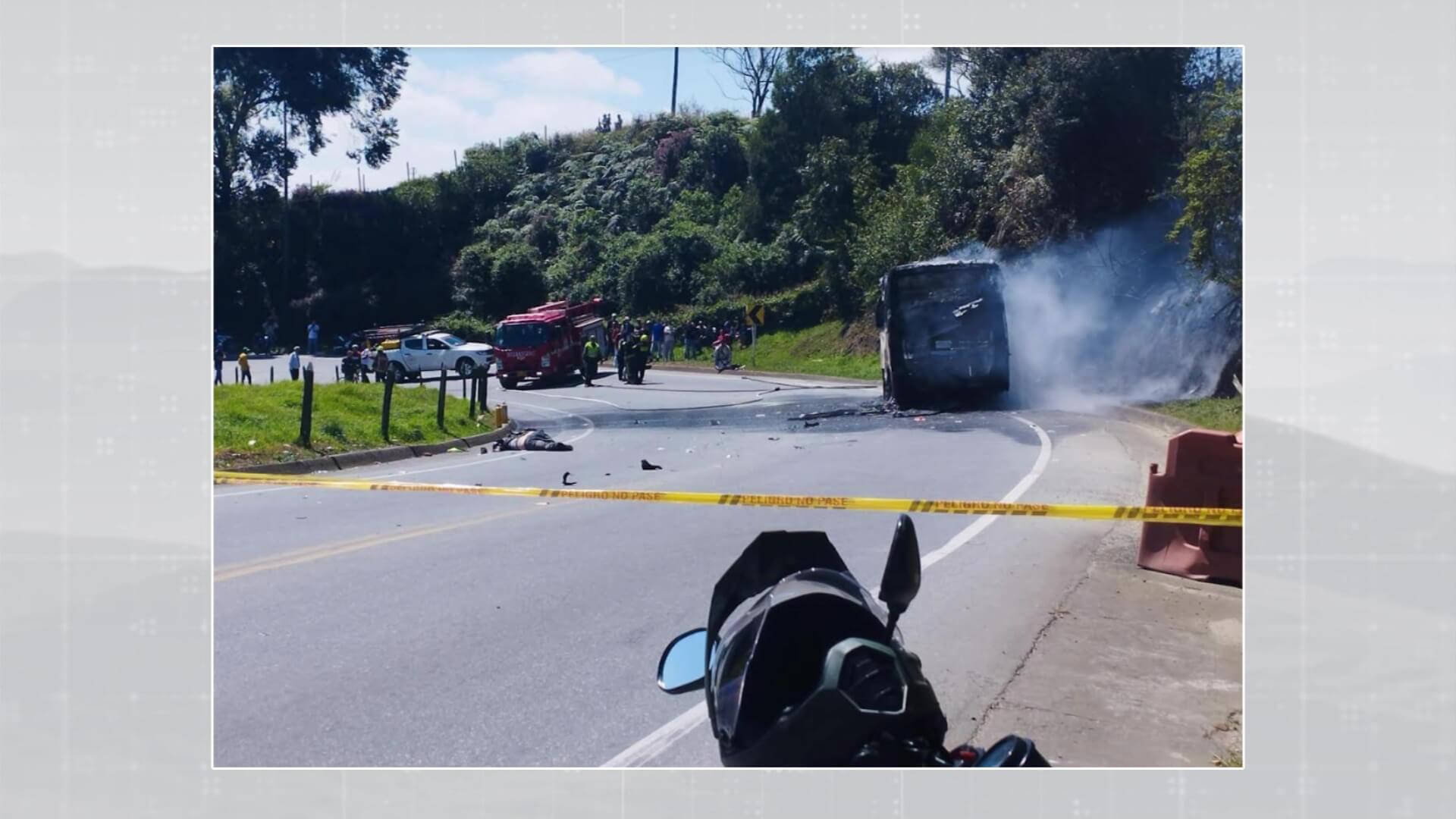 Una persona muerta en incidente de tránsito