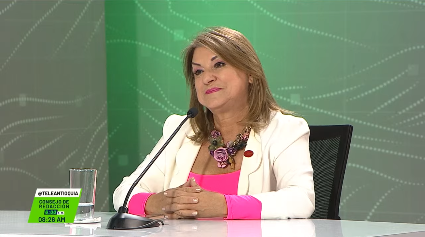 Berenice García Duque, presidente del Club de la Prensa