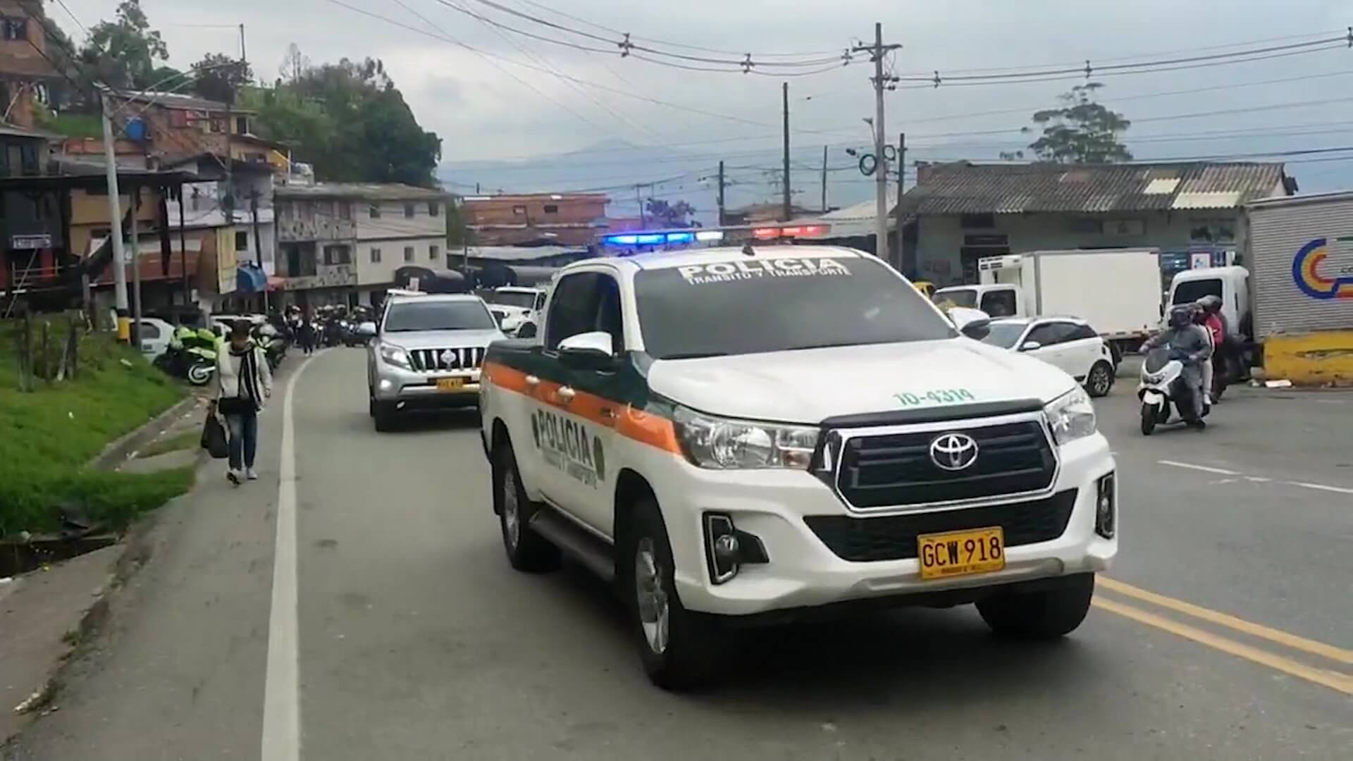 Autoridades acompañan caravana hacia el Bajo Cauca