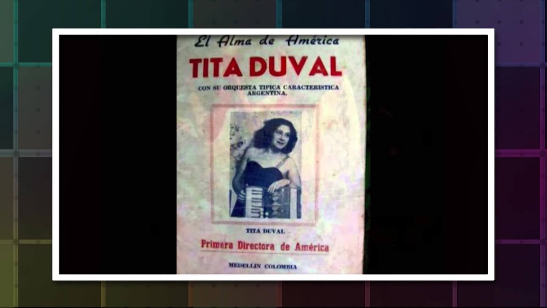 Buscan reconstruir la historia de Tita Duval