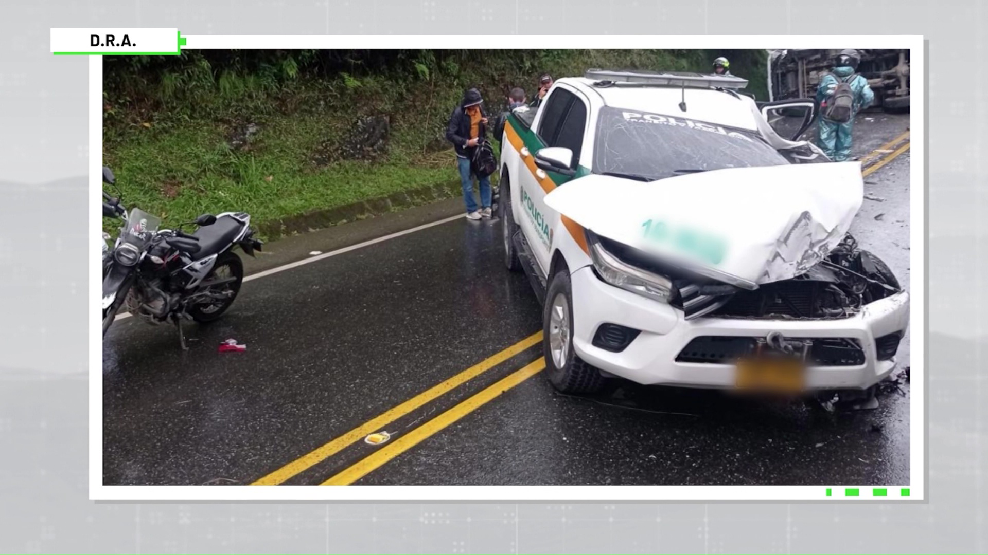 Cinco heridos dejó accidente de tránsito en Cocorná