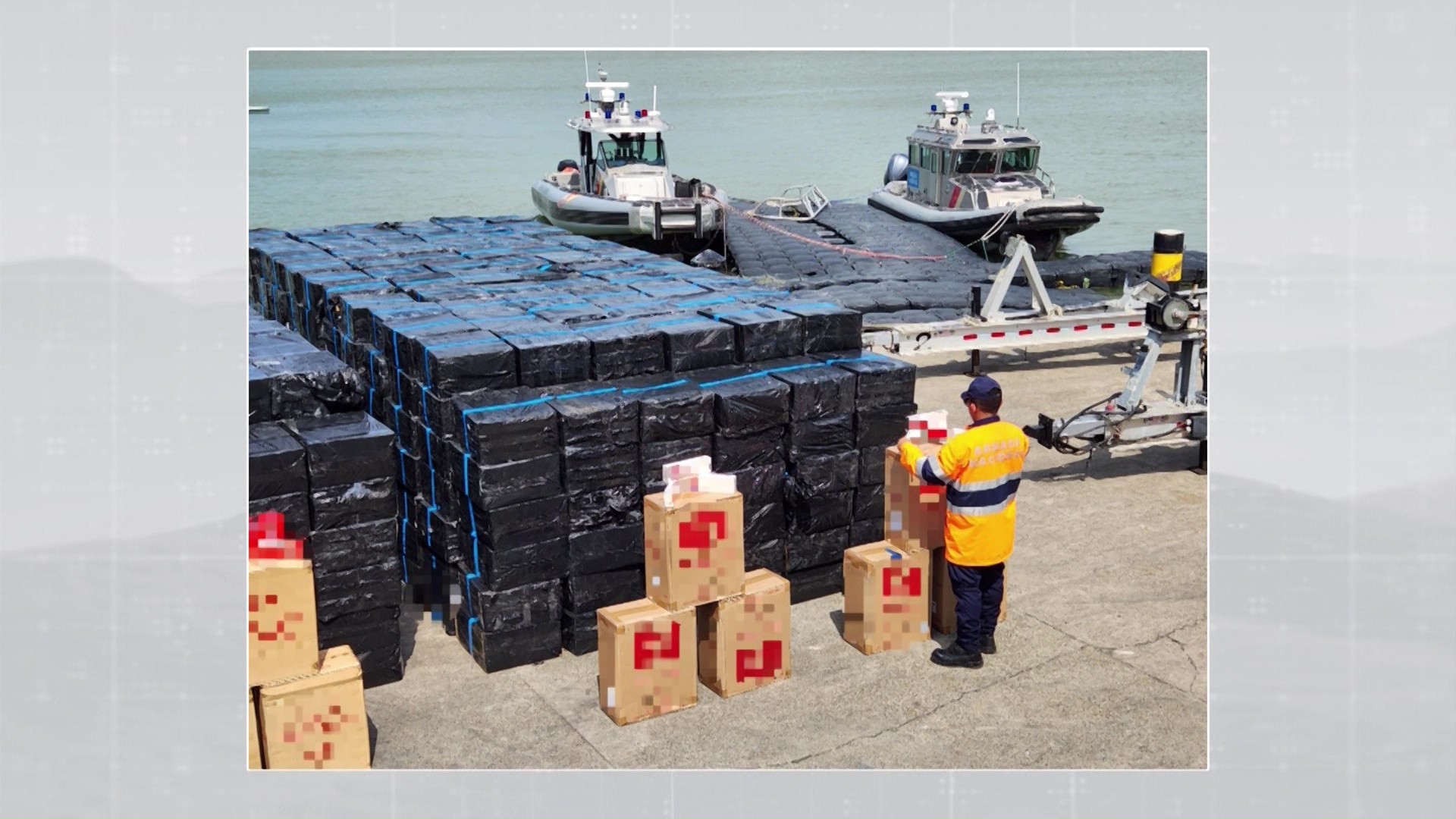 Contrabando: incautan millonario cargamento en el Golfo de Urabá