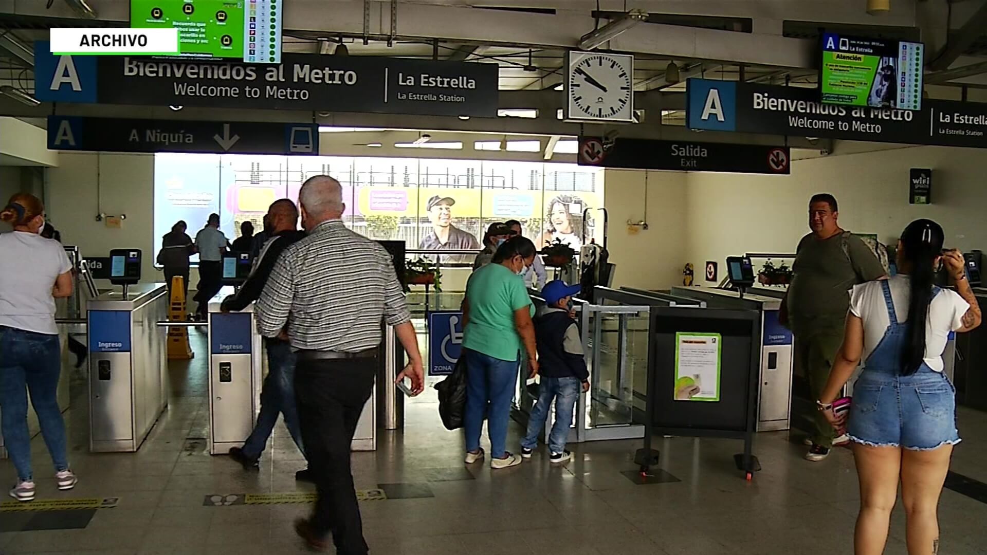 Intermitencia sistema de pago en el Metro de Medellín