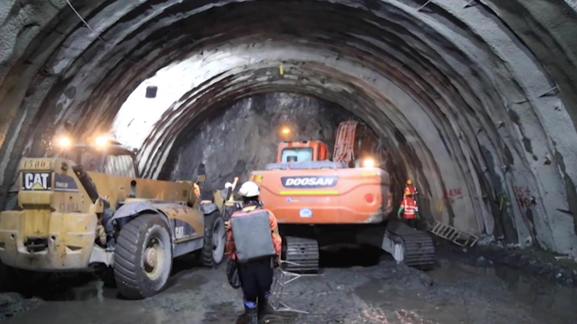 Nuevo hito en el túnel Guillermo Gaviria Echeverri