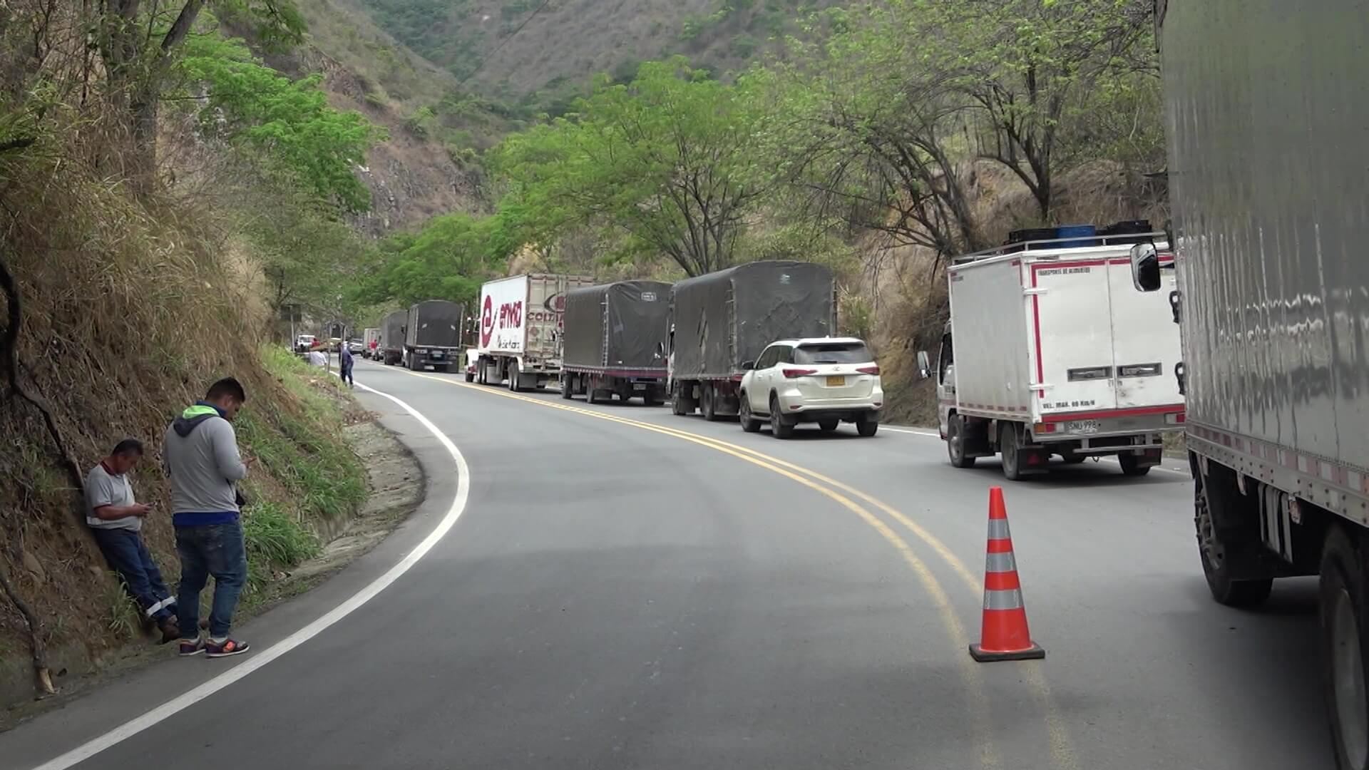 Pinguro: sigue bloqueo en entrada a Buriticá