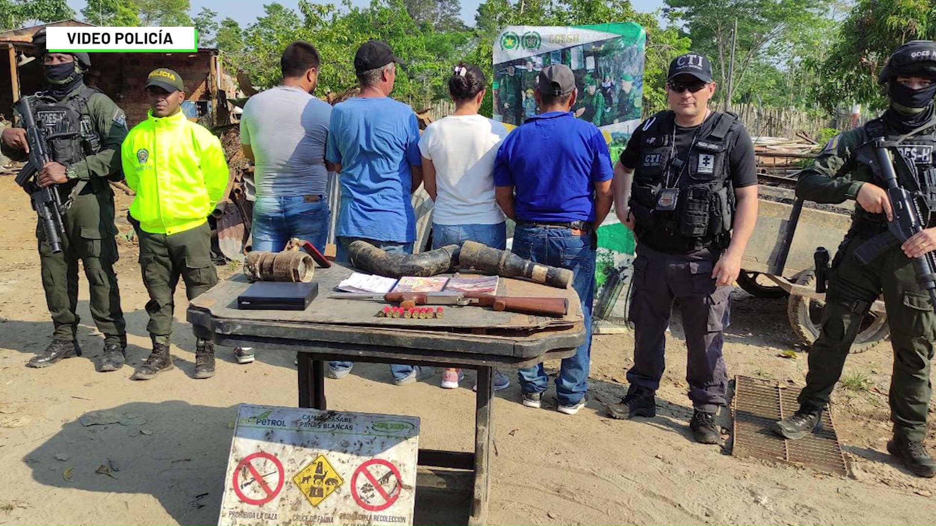 Recuperan elementos robados a Ecopetrol