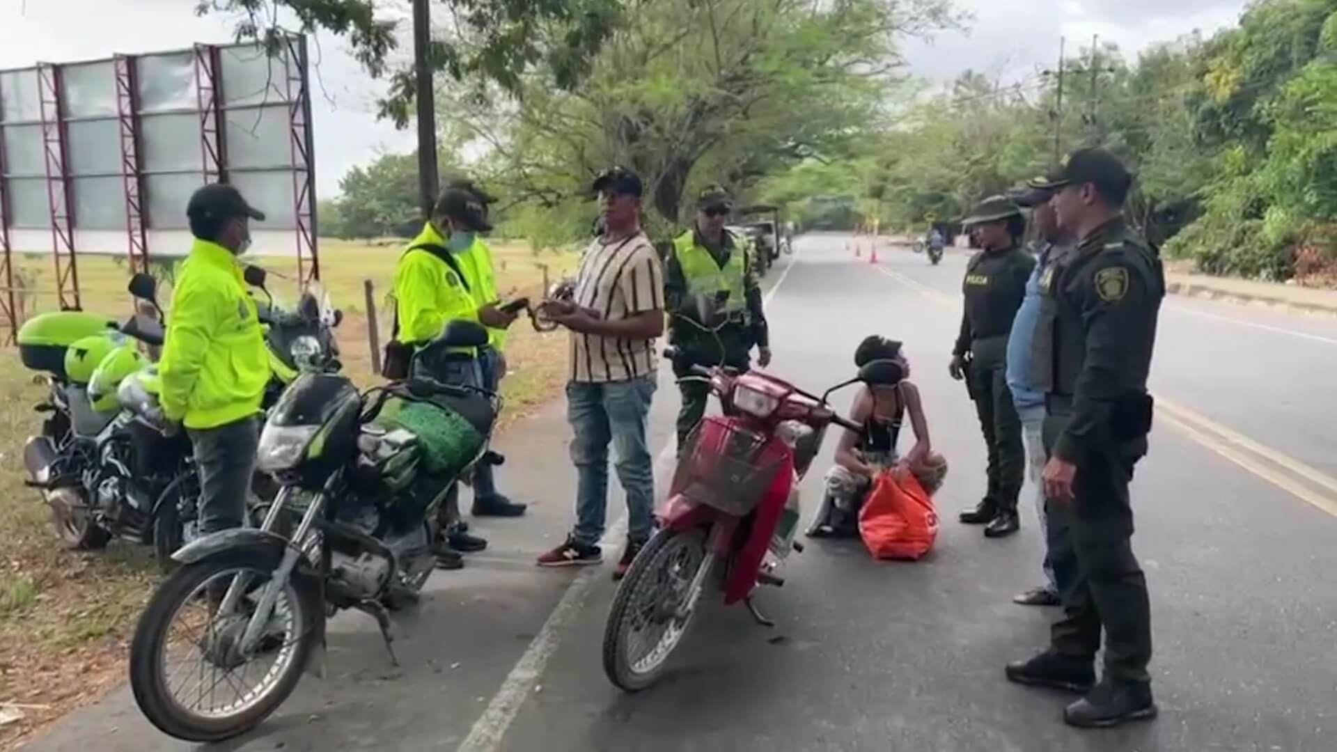 Refuerzo policial: llegan 1.200 efectivos a Caucasia