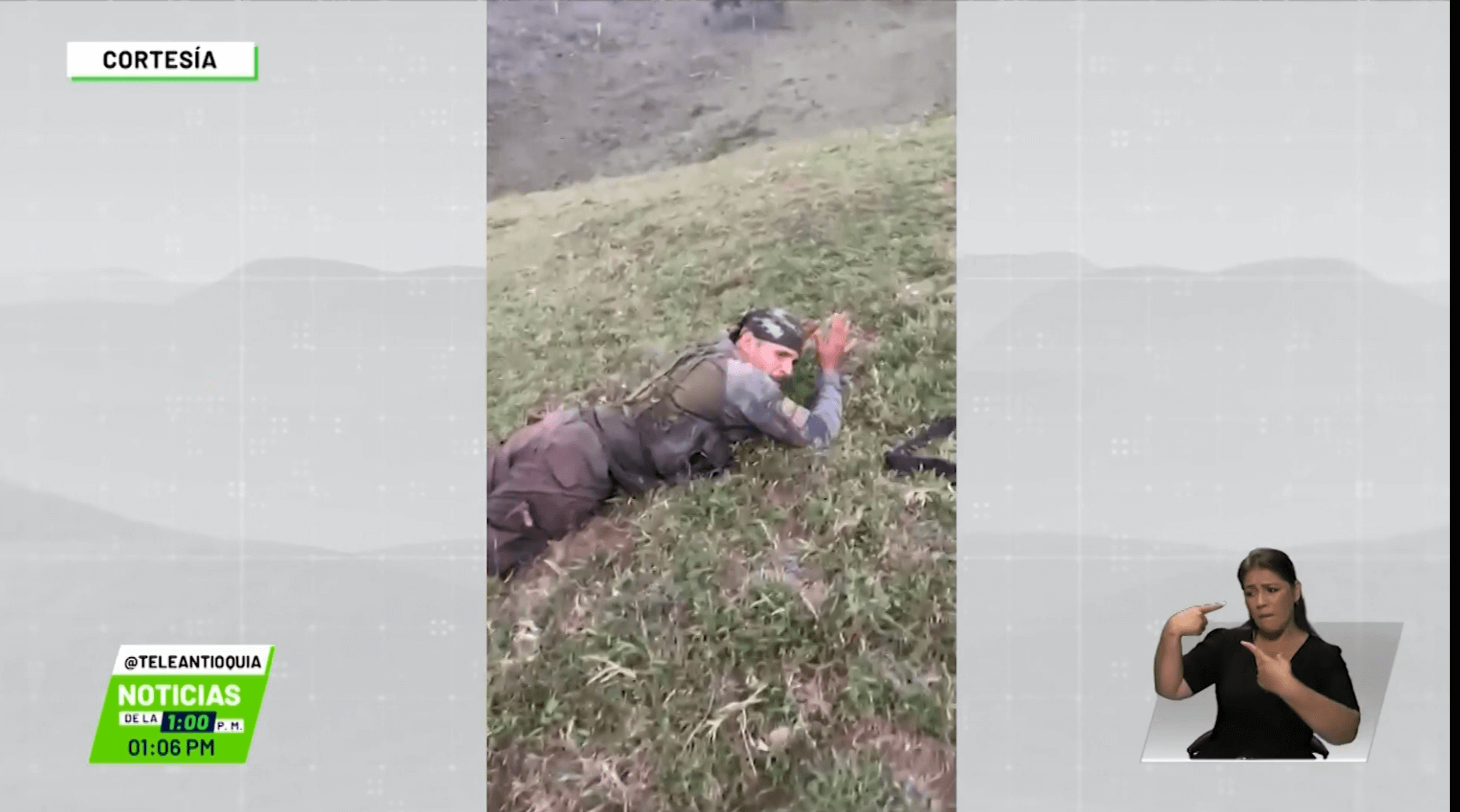 Video del momento de la captura de alias ´Piraña´