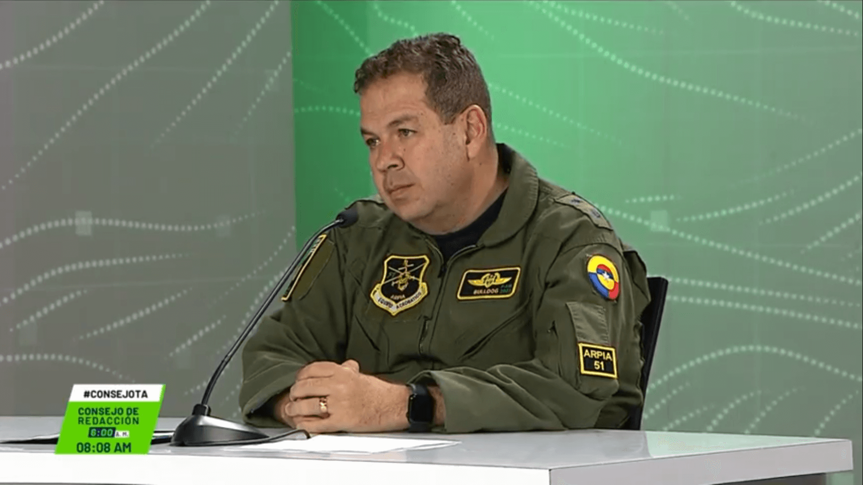 Entrevista a Bg Fernando Correa D., Comandante Comando Aéreo de Combate # 5.
