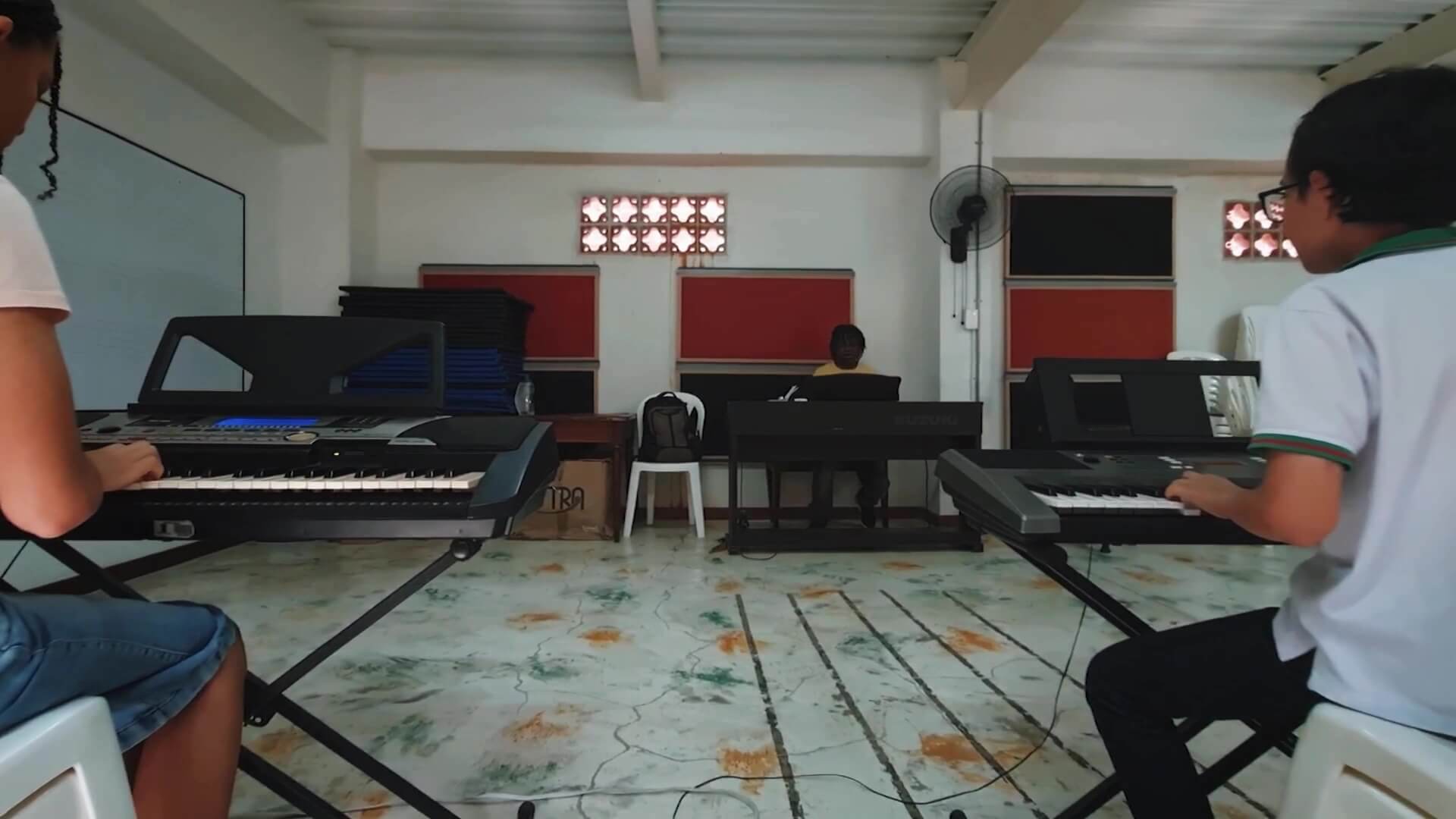 Escuela de música en el corazón de Guayabal