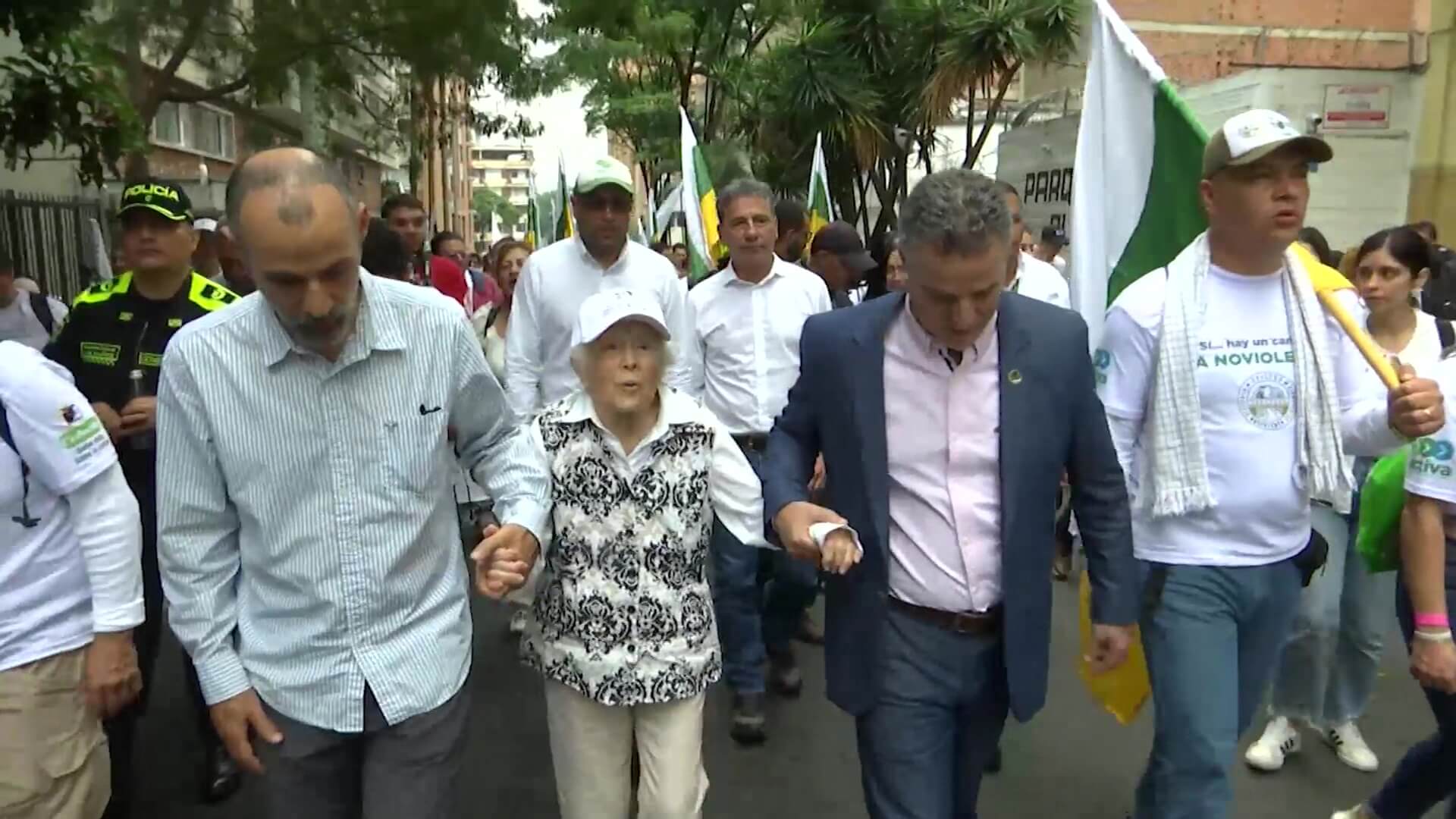 Marcha de Noviolencia: se cumplió primera jornada