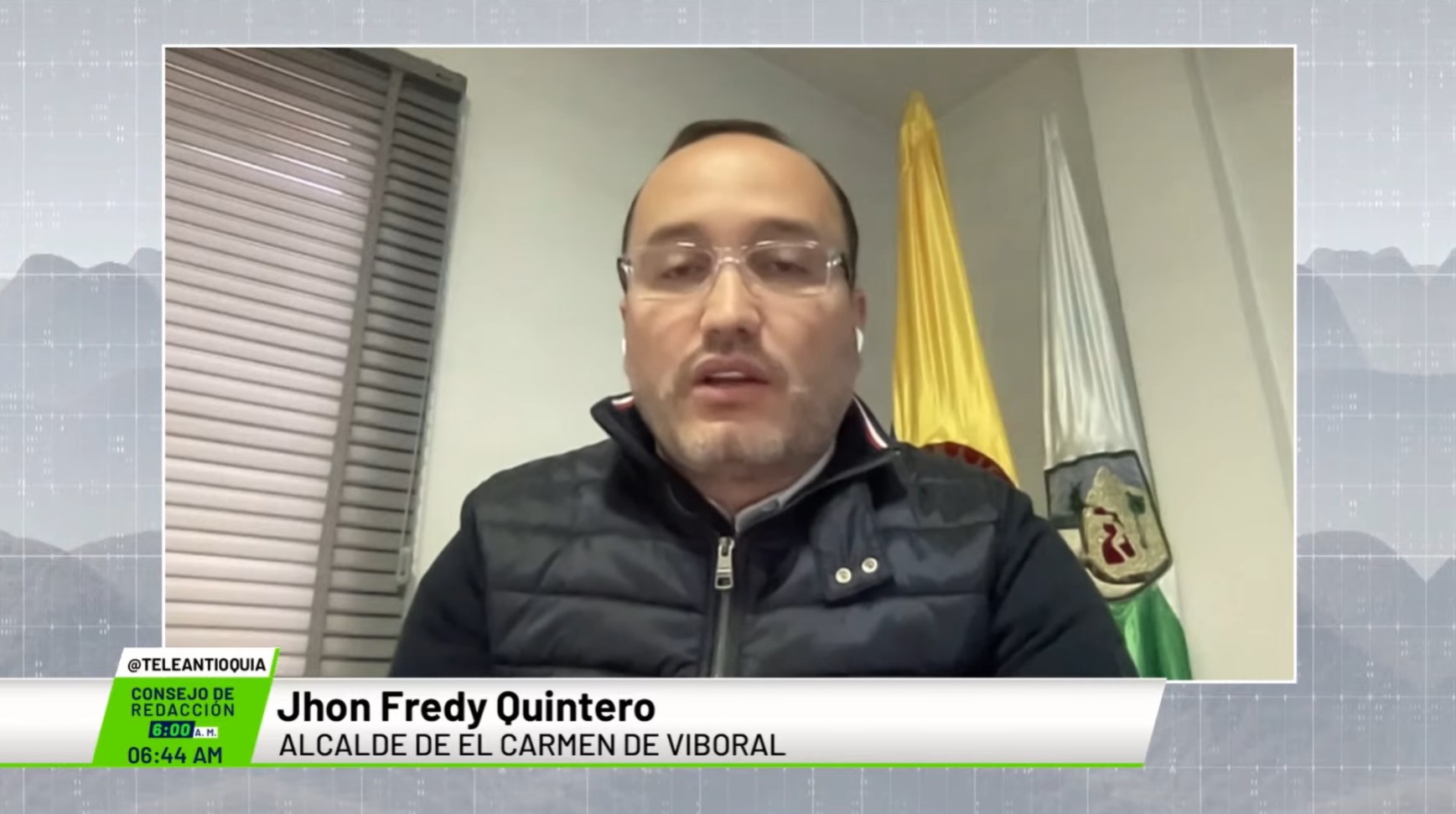 Entrevista a Jhon Fredy Quintero, alcalde de El Carme de Viboral