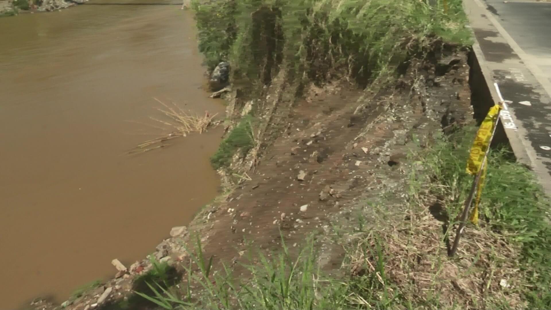 Alerta por socavación del río Medellín en variante