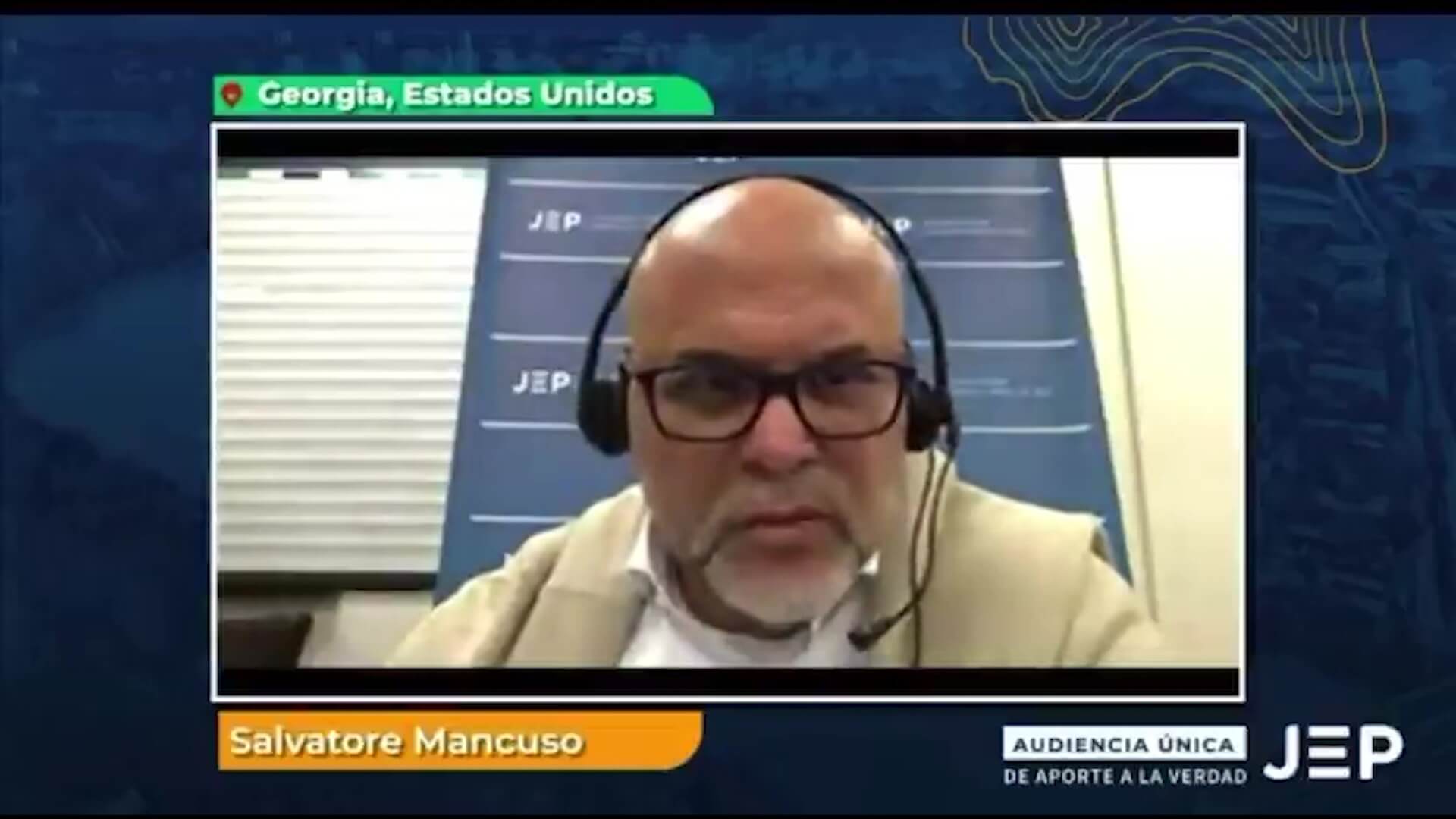 Ante JEP, Salvatore Mancuso prendió su ‘ventilador’