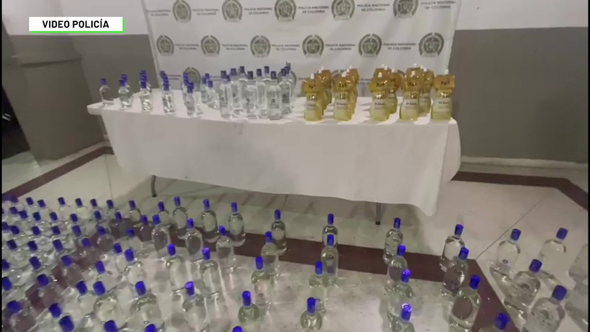 Capturados por comercializar licor de contrabando