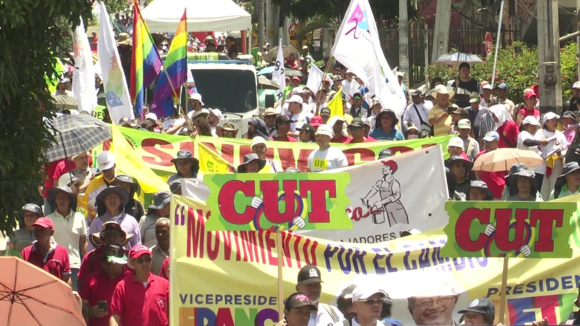 En calma transcurre marcha del 1 de mayo