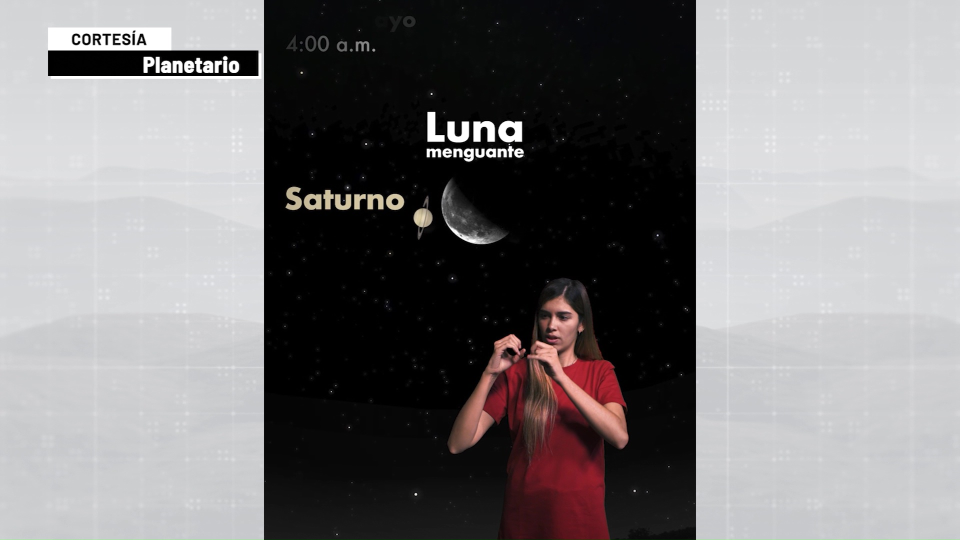 En mayo la luna será protagonista en el cielo