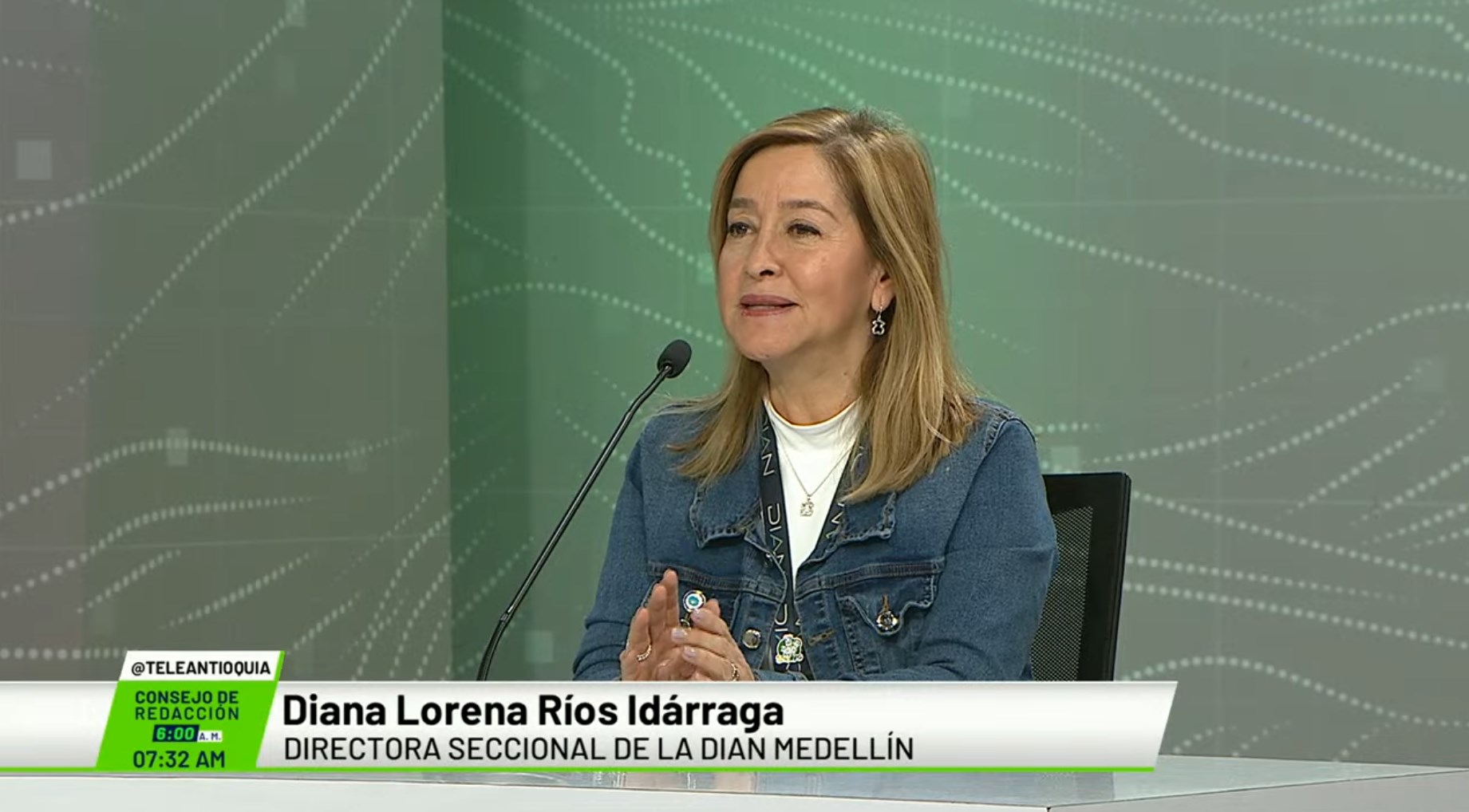 Entrevista a Diana Lorena Ríos Idárraga, Directora Seccional de la DIAN Medellín