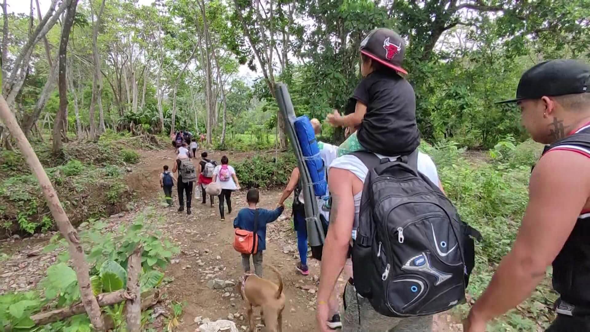 Migrantes temerosos por anuncio de EE. UU. en Darién