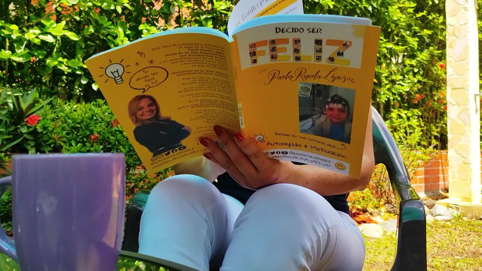 Paola Rueda presenta su libro “Decido ser feliz”